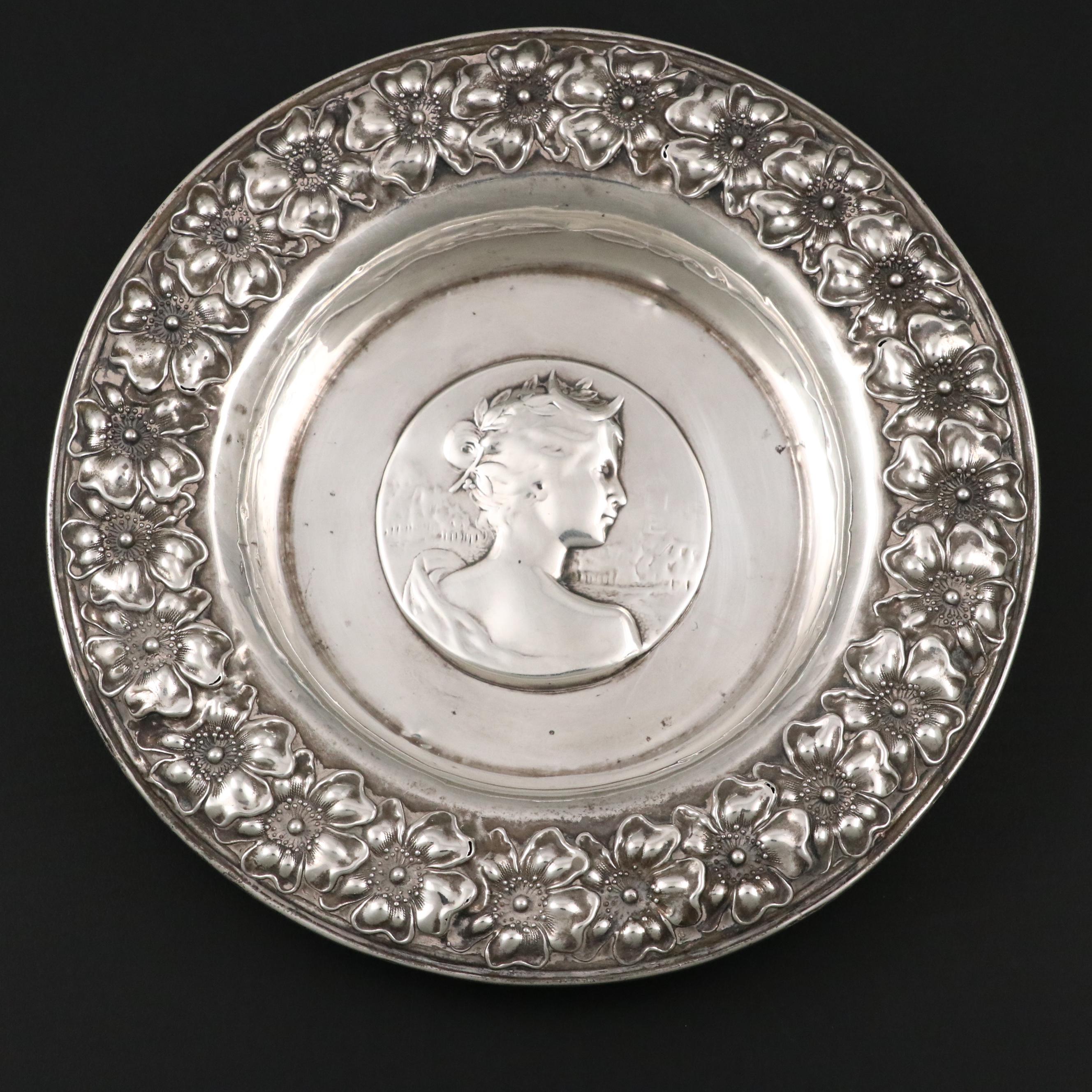 Unger Brothers Sterling Silver Bowl with Gorham and Other Sterling Tableware