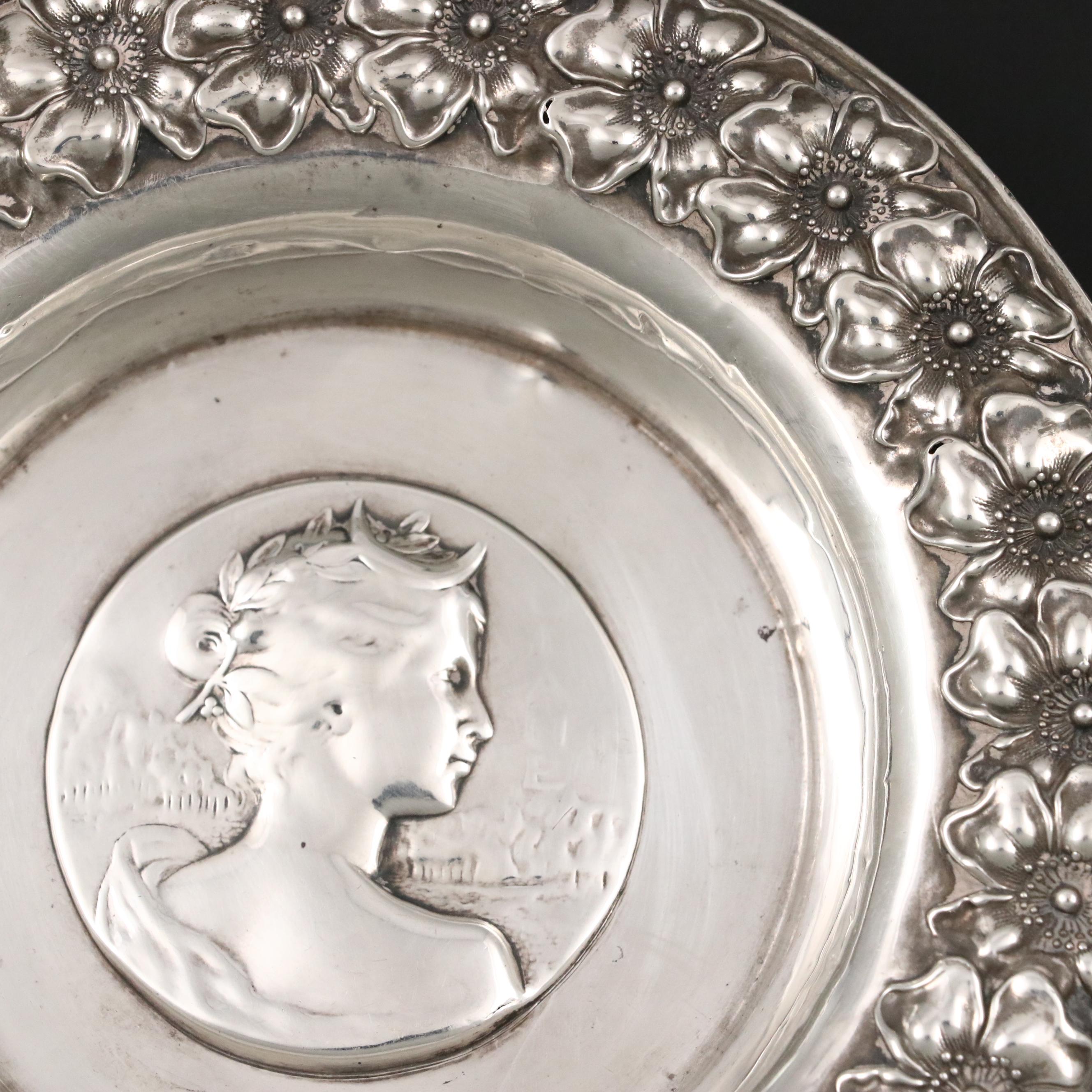 Unger Brothers Sterling Silver Bowl with Gorham and Other Sterling Tableware