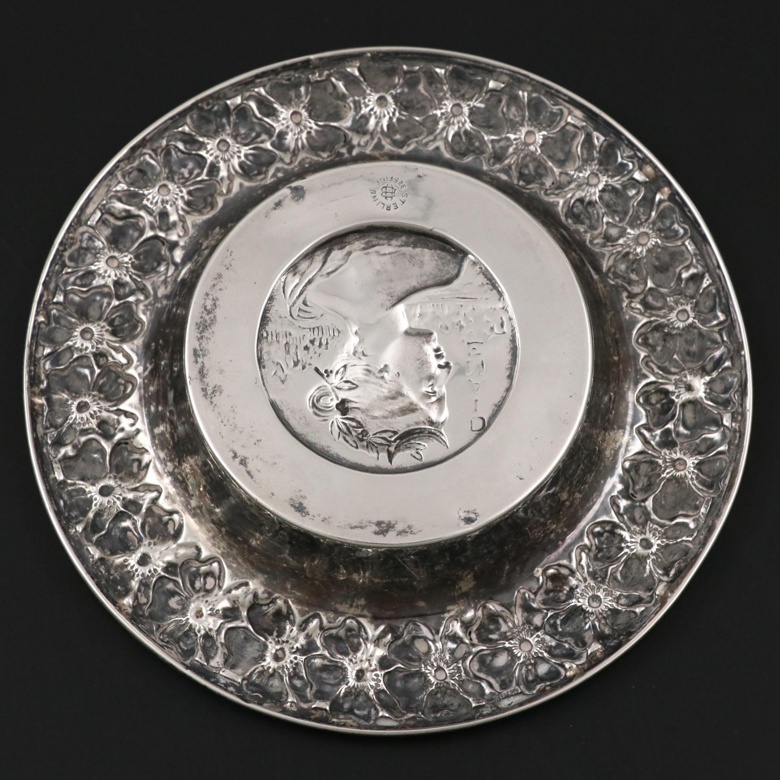 Unger Brothers Sterling Silver Bowl with Gorham and Other Sterling Tableware