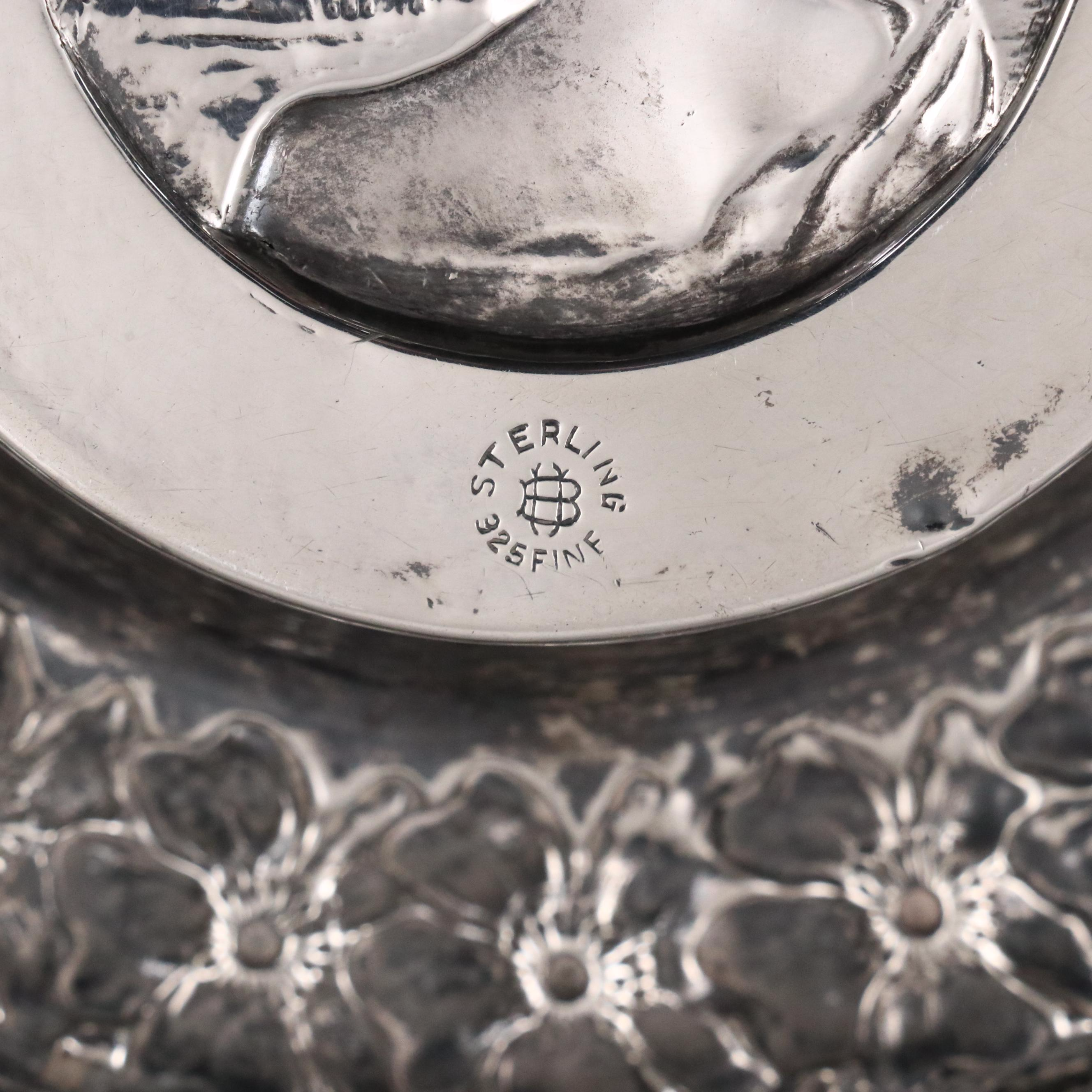 Unger Brothers Sterling Silver Bowl with Gorham and Other Sterling Tableware