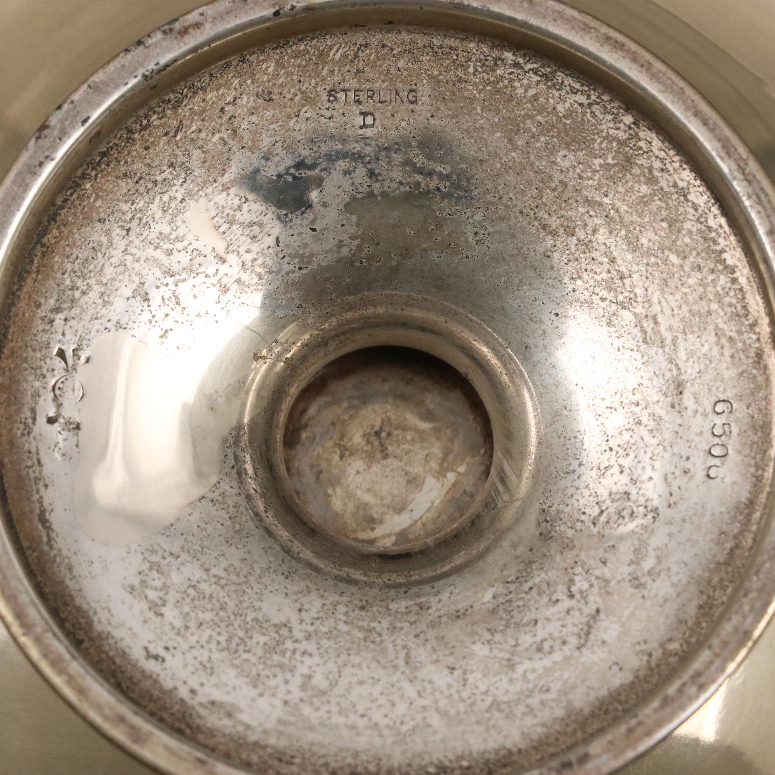 Unger Brothers Sterling Silver Bowl with Gorham and Other Sterling Tableware