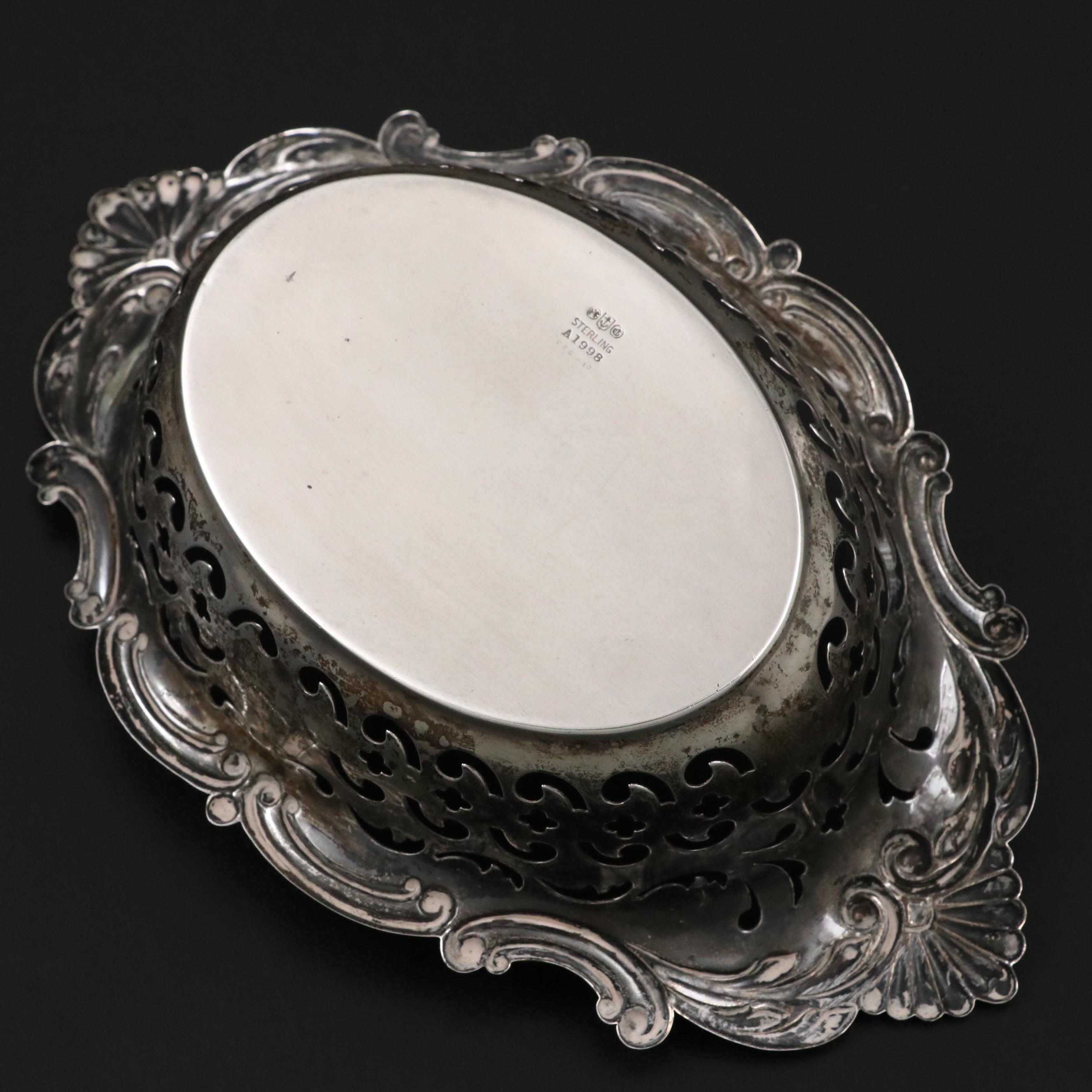 Unger Brothers Sterling Silver Bowl with Gorham and Other Sterling Tableware