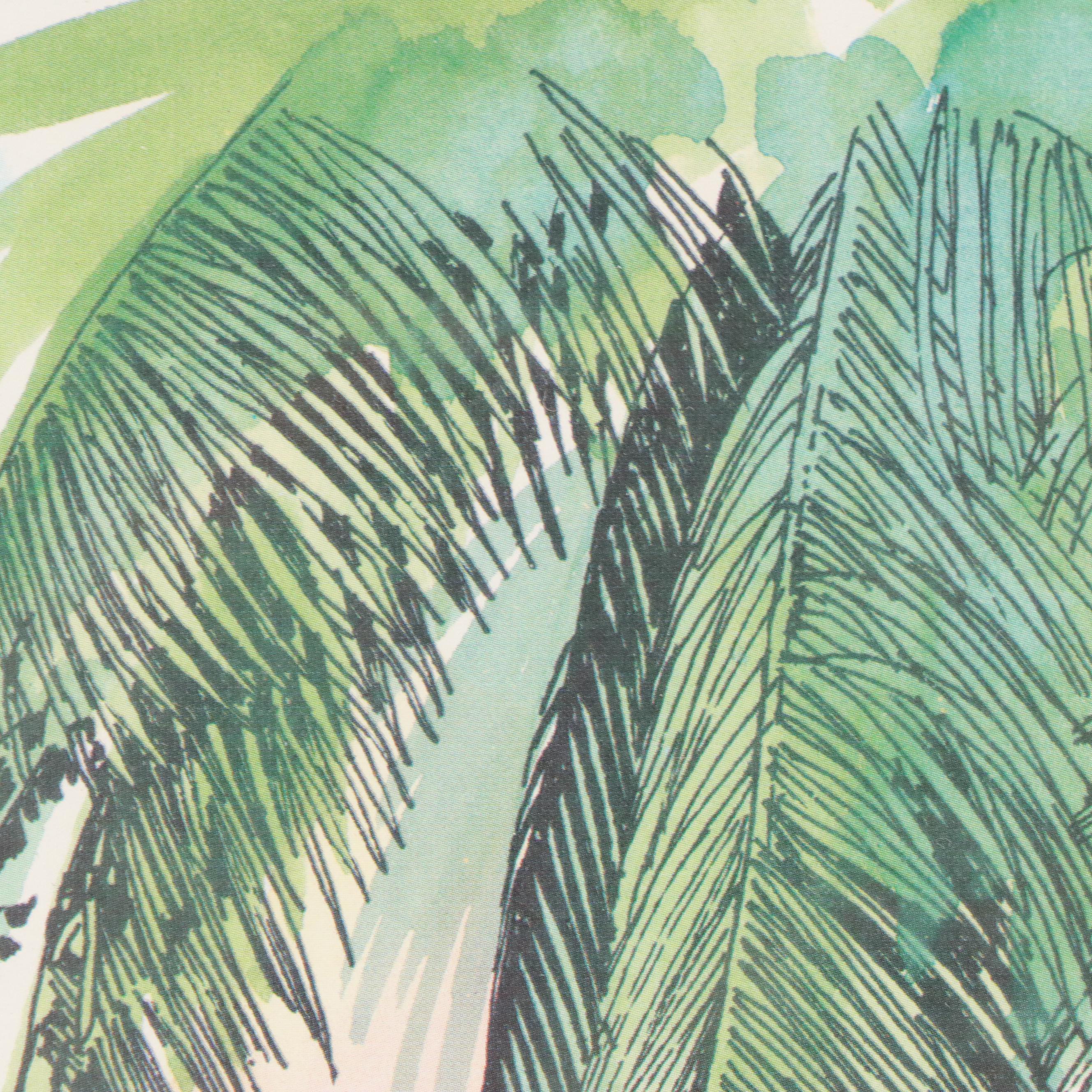 Robert Kennedy Offset Lithograph "The Ernest Hemingway Studio, Key West"