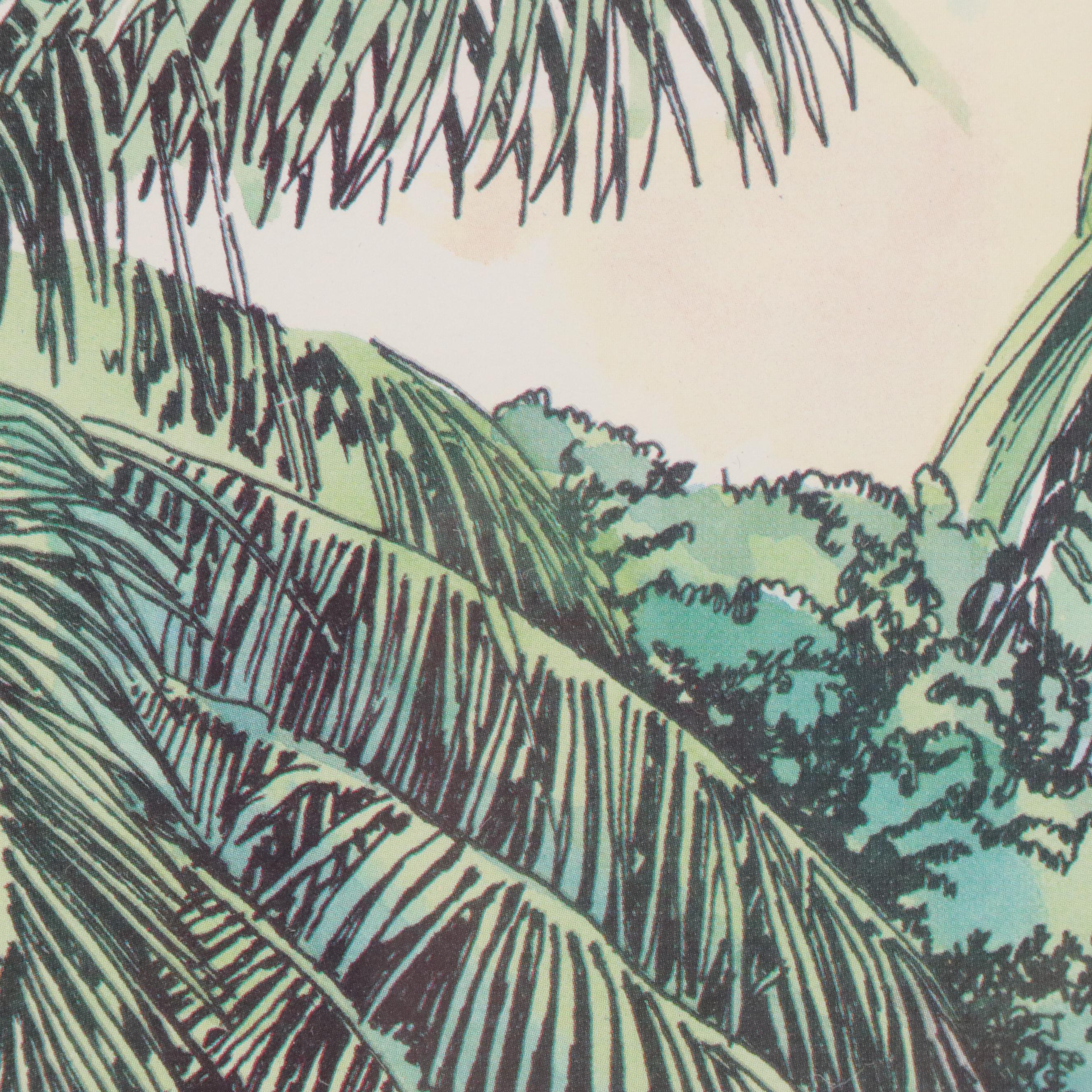 Robert Kennedy Offset Lithograph "The Ernest Hemingway Studio, Key West"