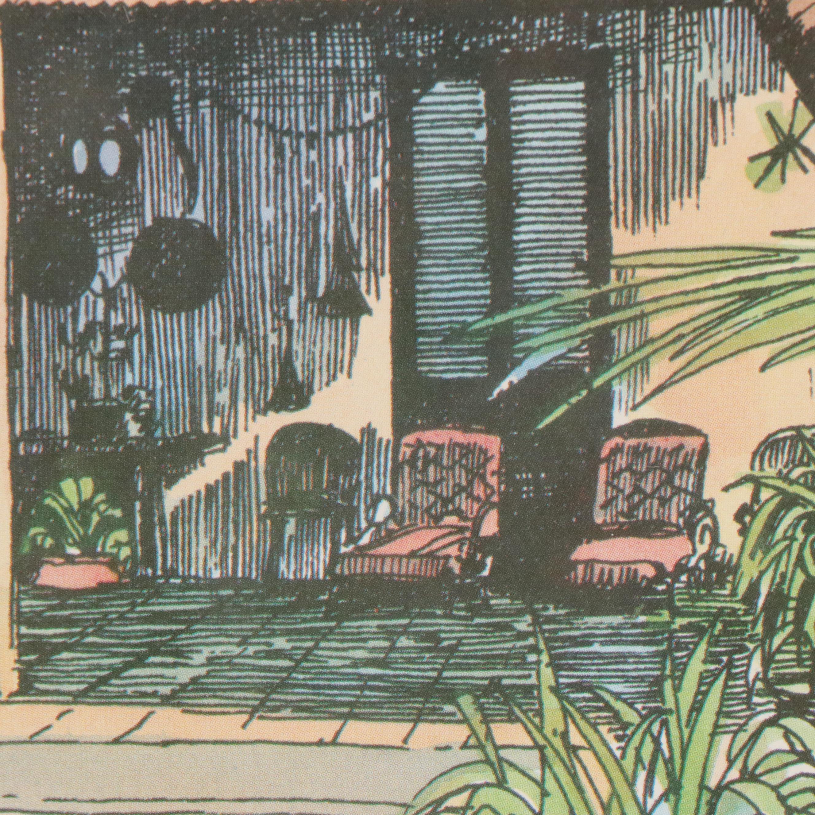 Robert Kennedy Offset Lithograph "The Ernest Hemingway Studio, Key West"