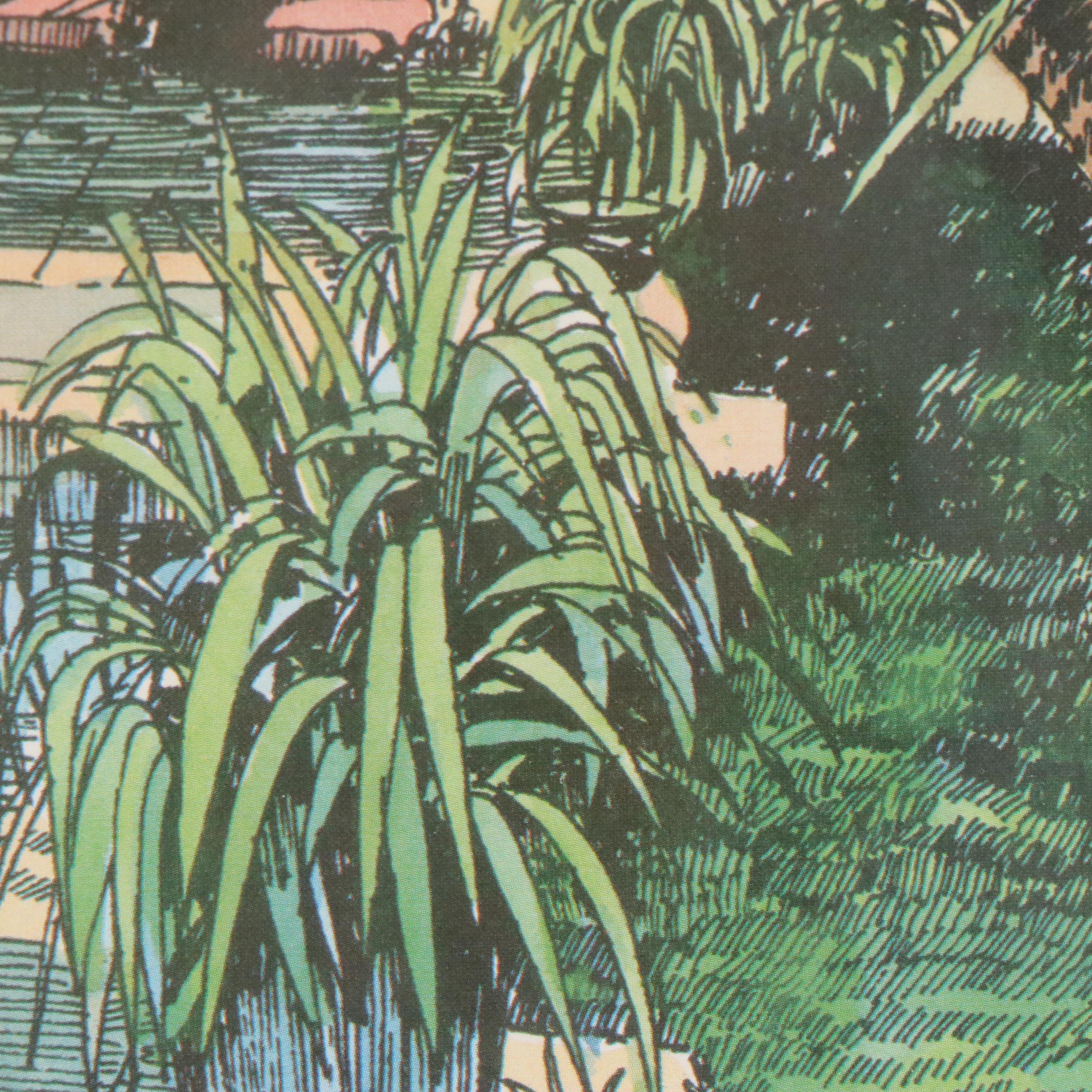 Robert Kennedy Offset Lithograph "The Ernest Hemingway Studio, Key West"