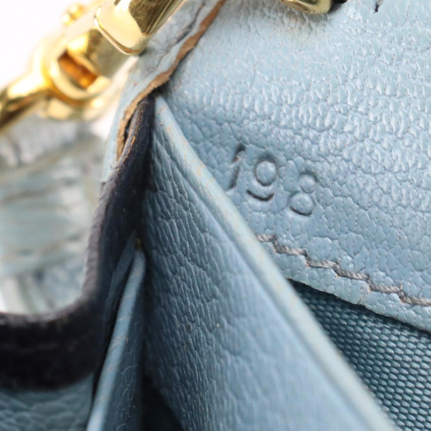 Miu Miu Wristlet Card Wallet in Color Block Leather | EBTH