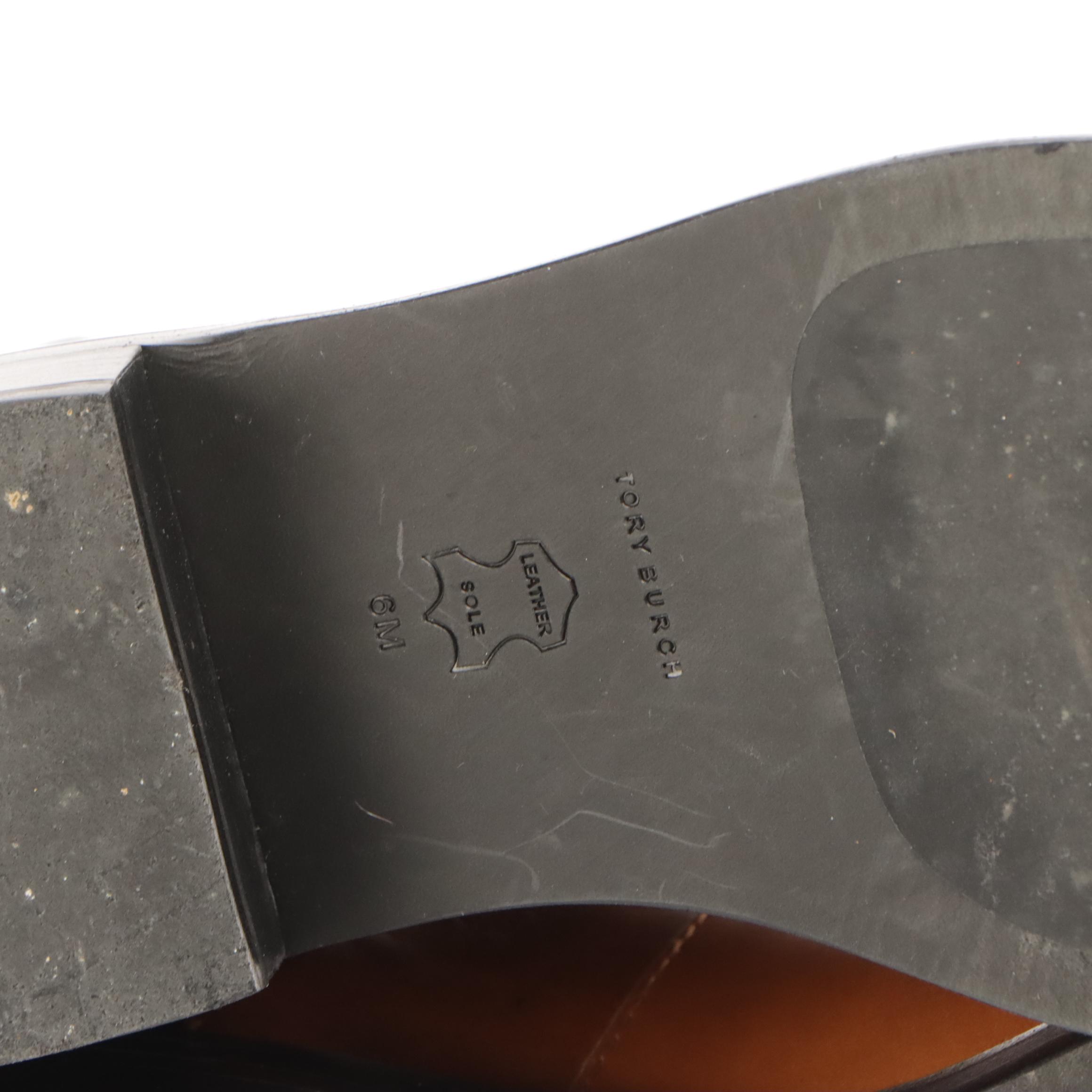 Tory Burch Sierra Antik Chelsea Boots in Bonnie Brown Leather and Textile