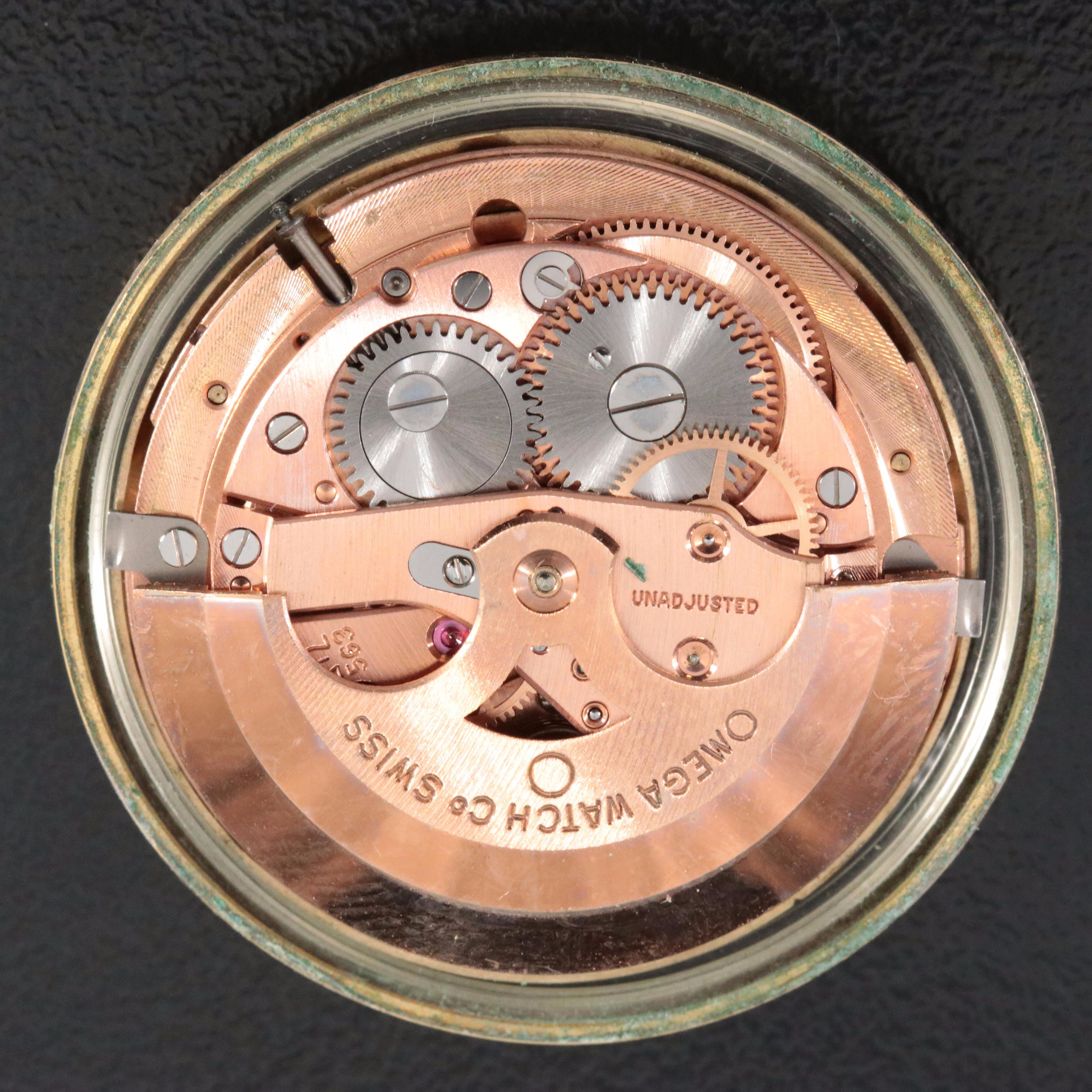 1968 Omega Seamaster DeVille 14K Gold Filled Case Watch