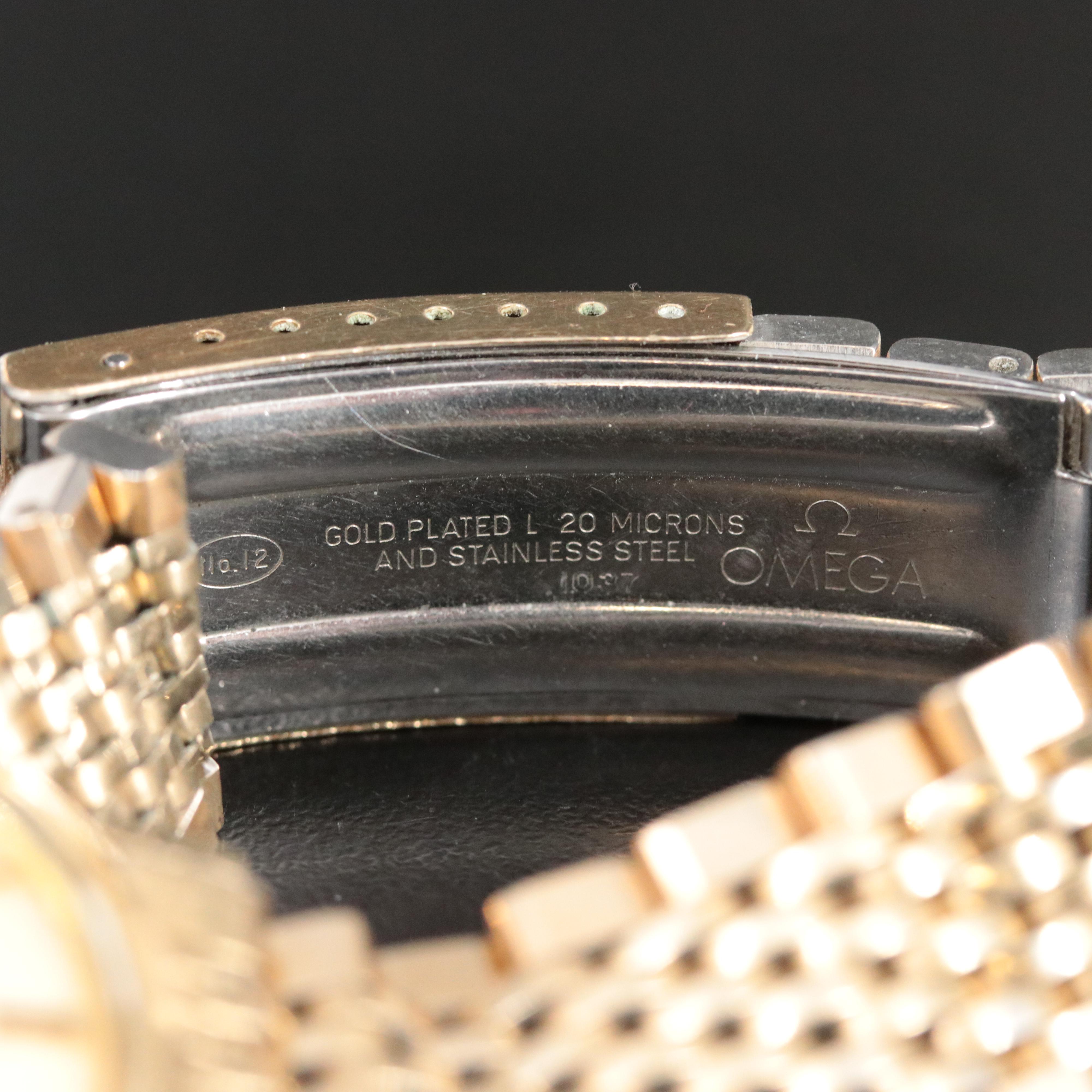 1968 Omega Seamaster DeVille 14K Gold Filled Case Watch