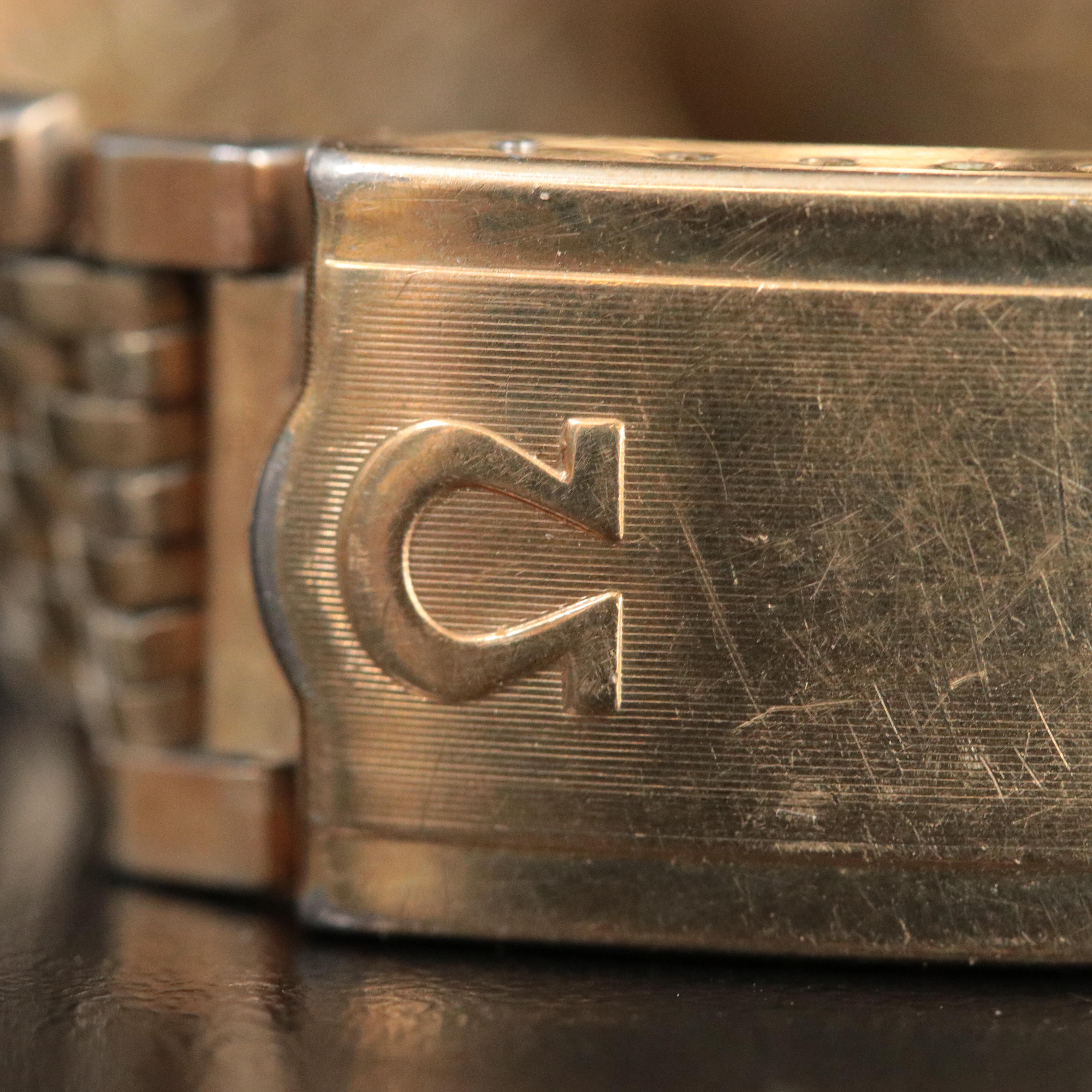 1968 Omega Seamaster DeVille 14K Gold Filled Case Watch