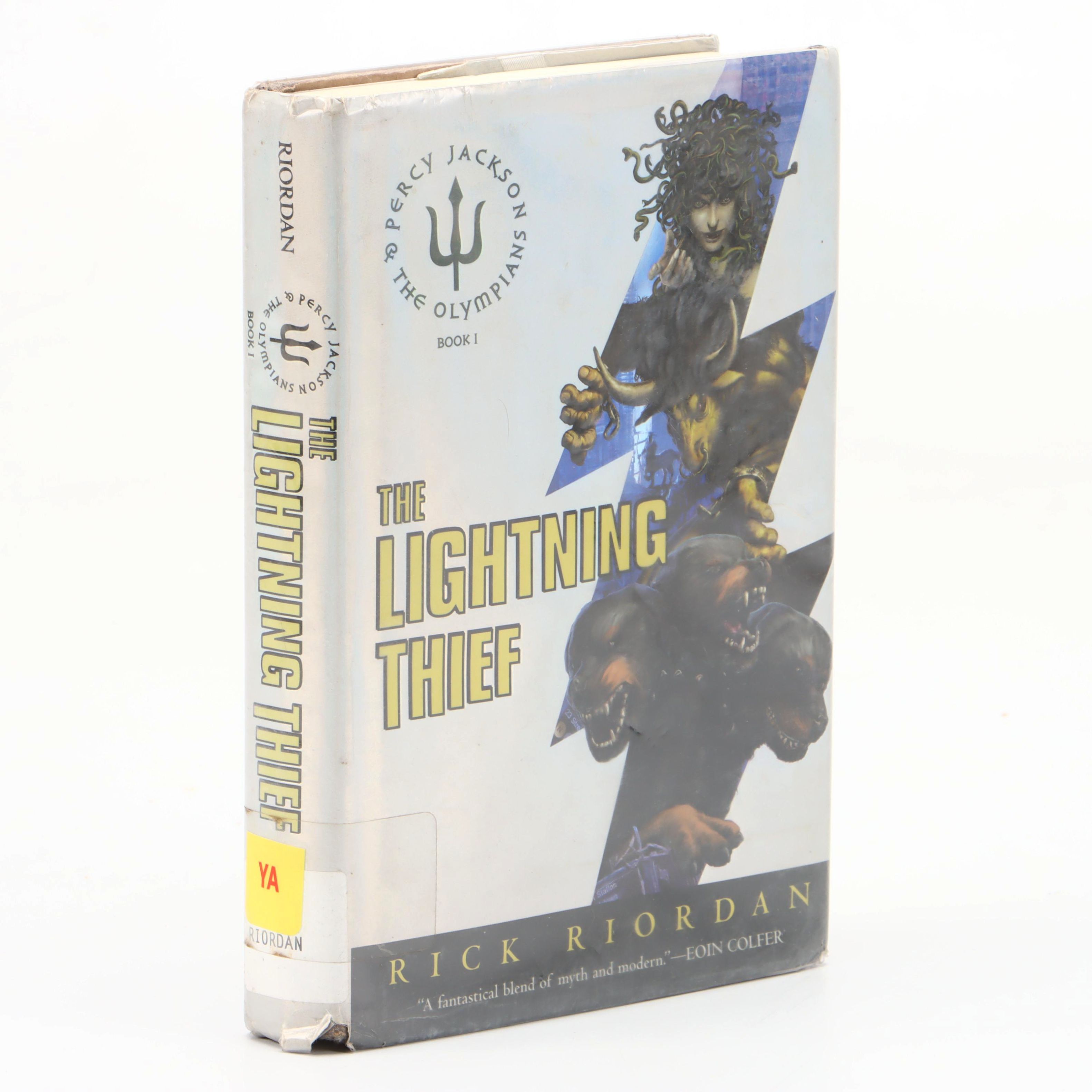 First Edition, First Printing "The Lightning Thief" by Rick Riordan, 2005