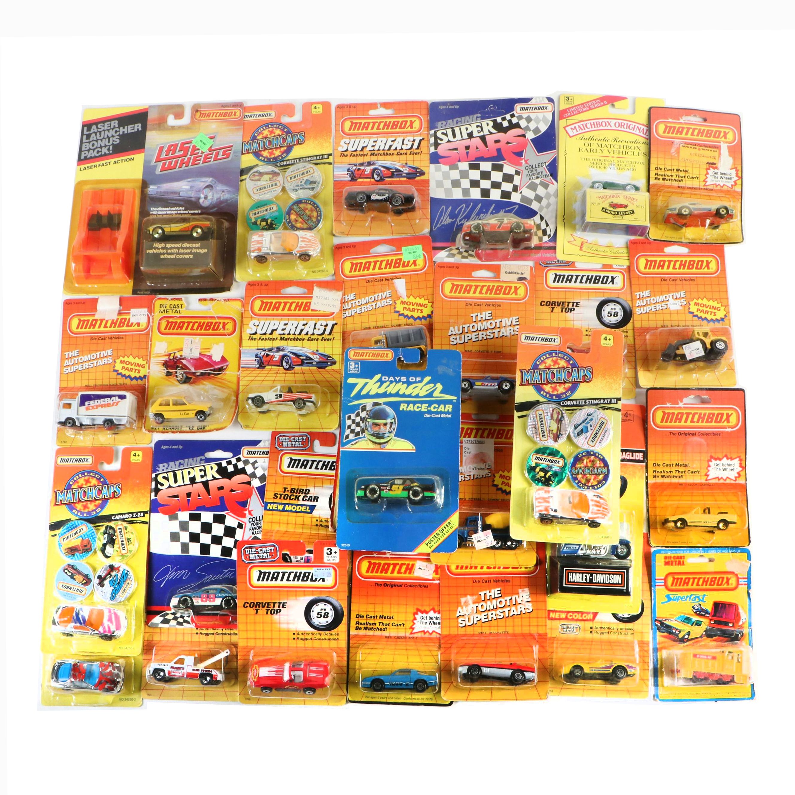 Matchbox "Days of Thunder Race-Car" and More Toy Cars and Accessories