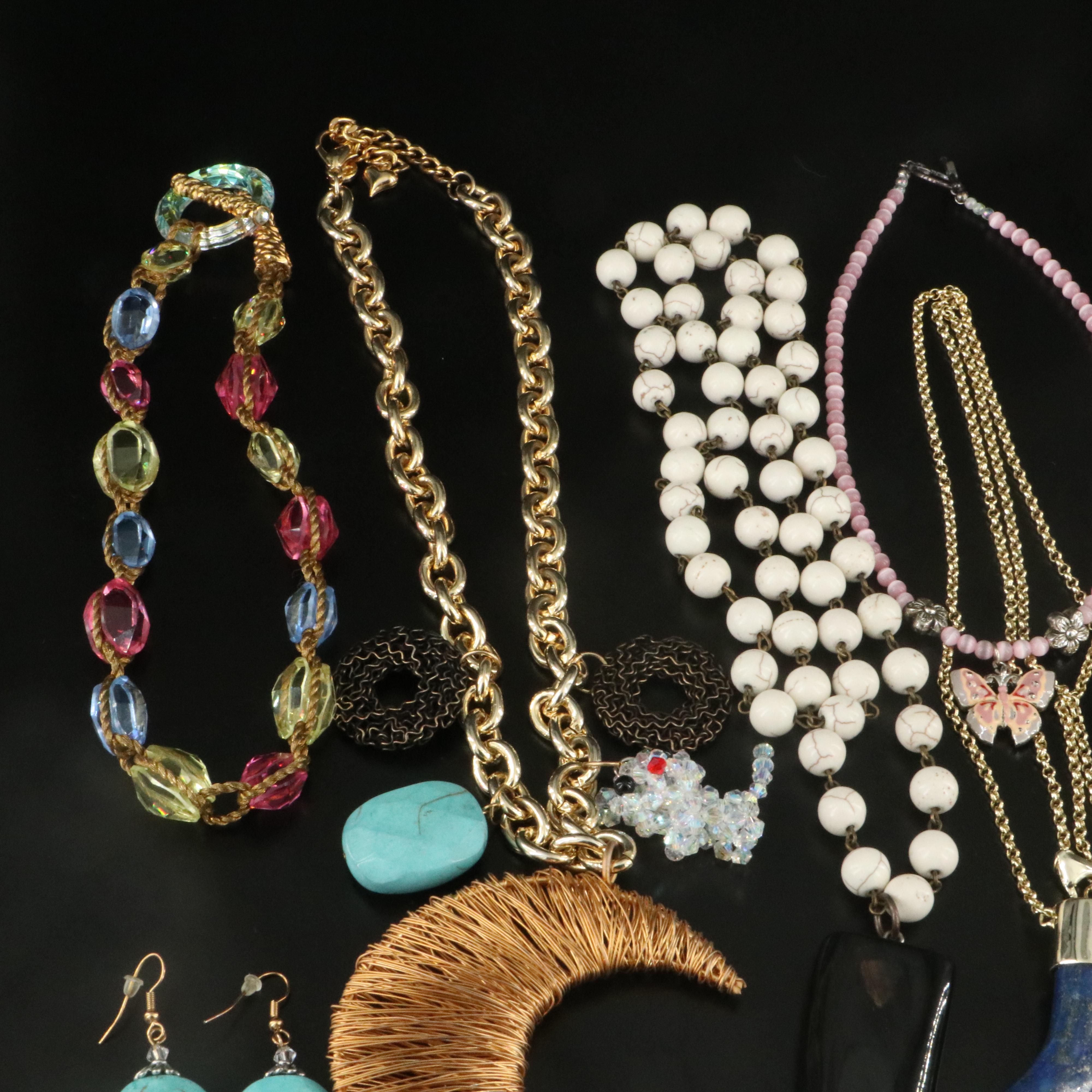 Betsy Johnson Featured in Fashion Necklace and Earring Collection