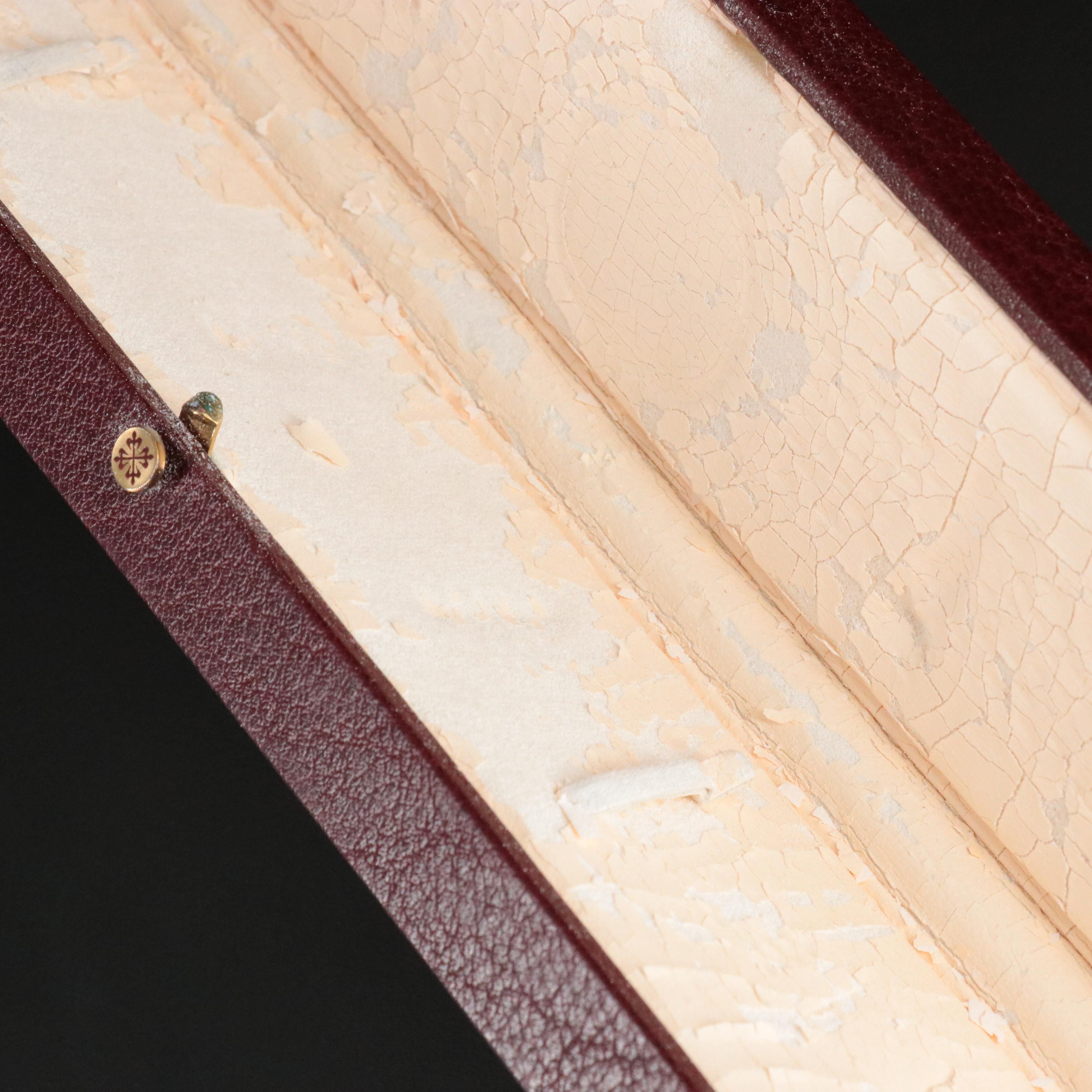 18K Patek Philippe Blue Sigma Dial Golden Ellipse Watch