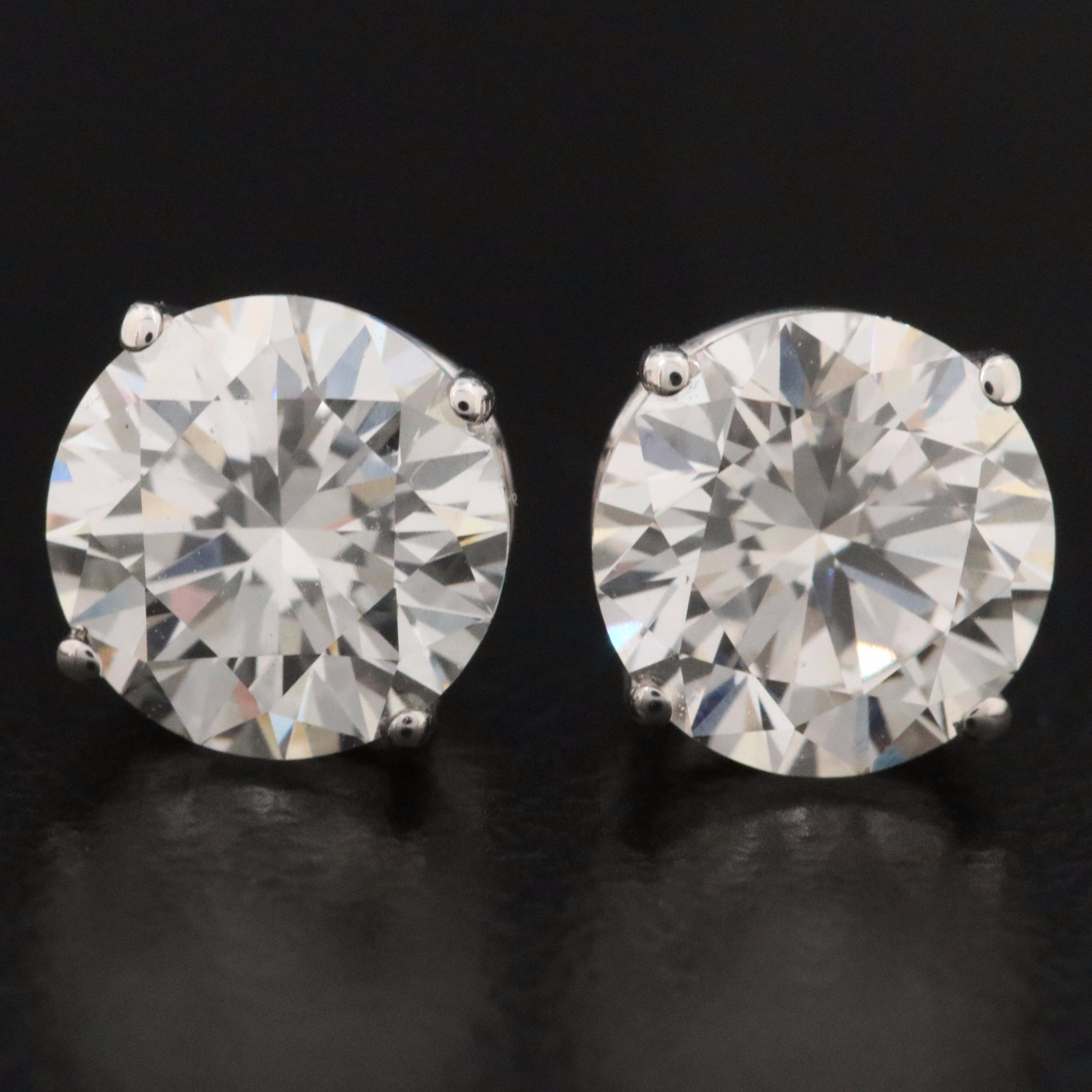 14K 2.0 CTW Lab Grown Diamond Solitaire Earrings