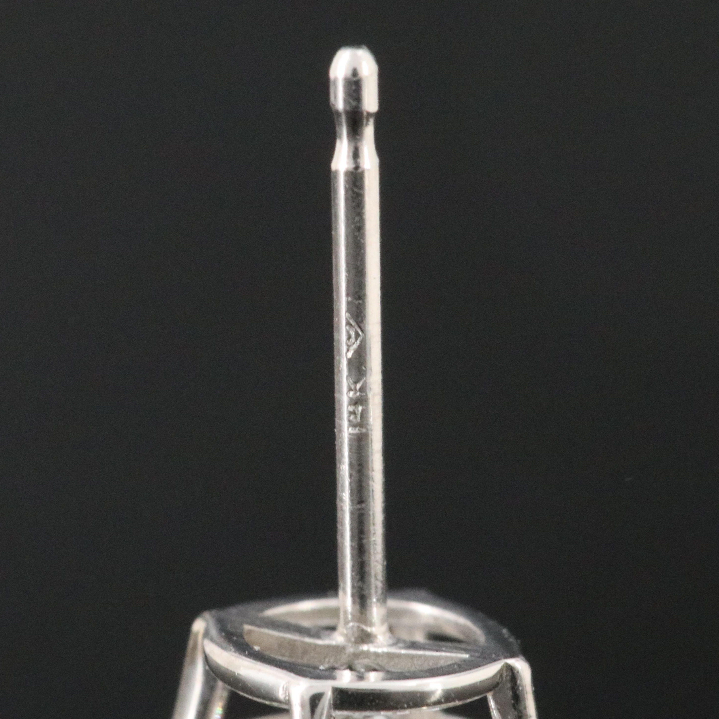 14K 2.0 CTW Lab Grown Diamond Solitaire Earrings