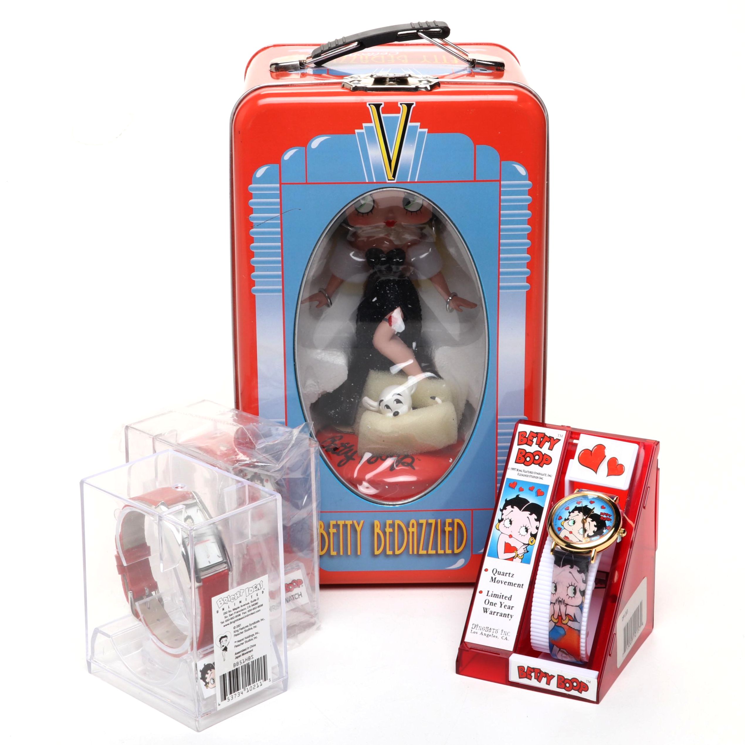 Fleischer Studios "Society Betty" Bobblehead with More Betty Boop Collectibles