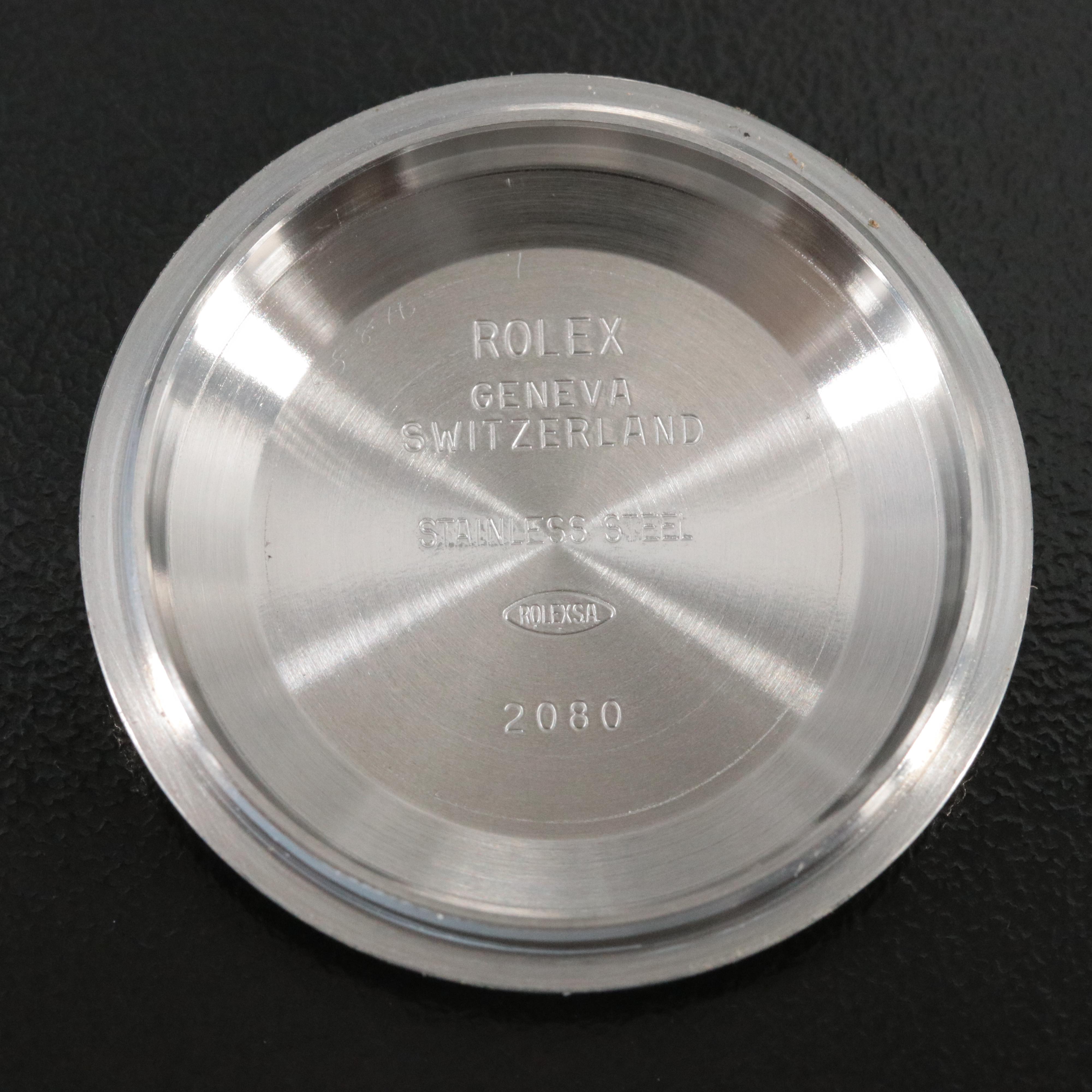 2008 Rolex Oyster Perpetual Salmon Dial Datejust Watch