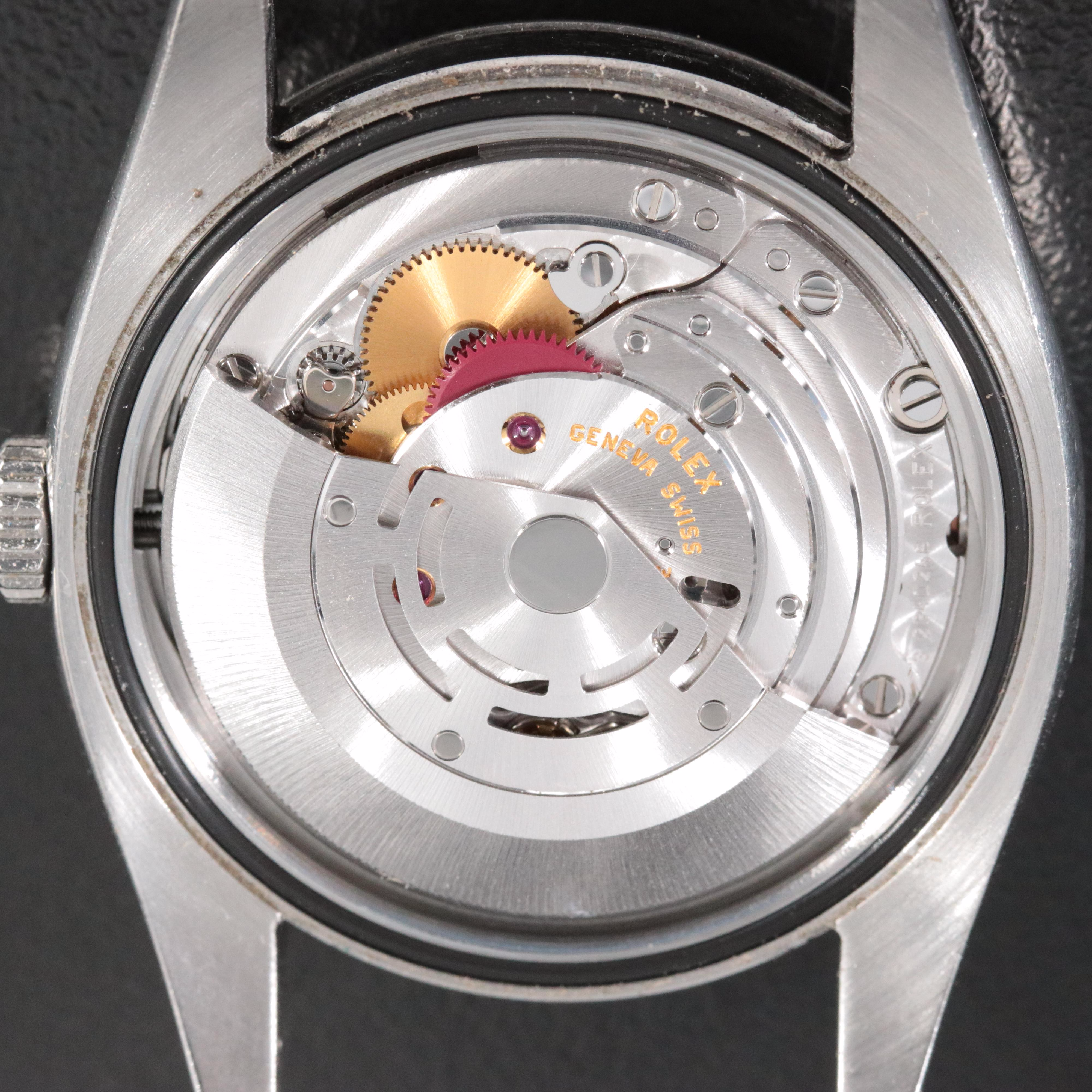 2008 Rolex Oyster Perpetual Salmon Dial Datejust Watch