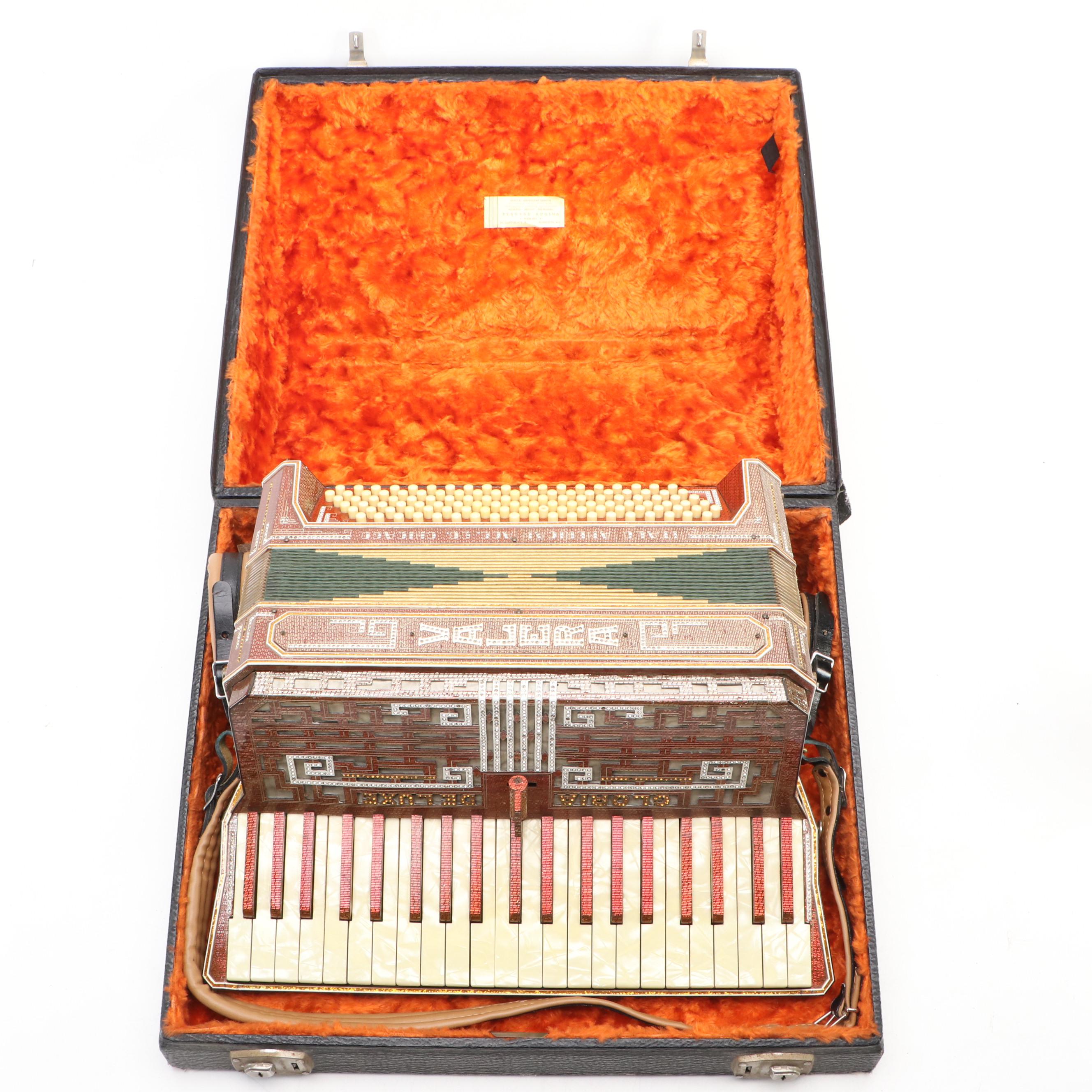 Italo American "Gloria Deluxe" Piano Accordion