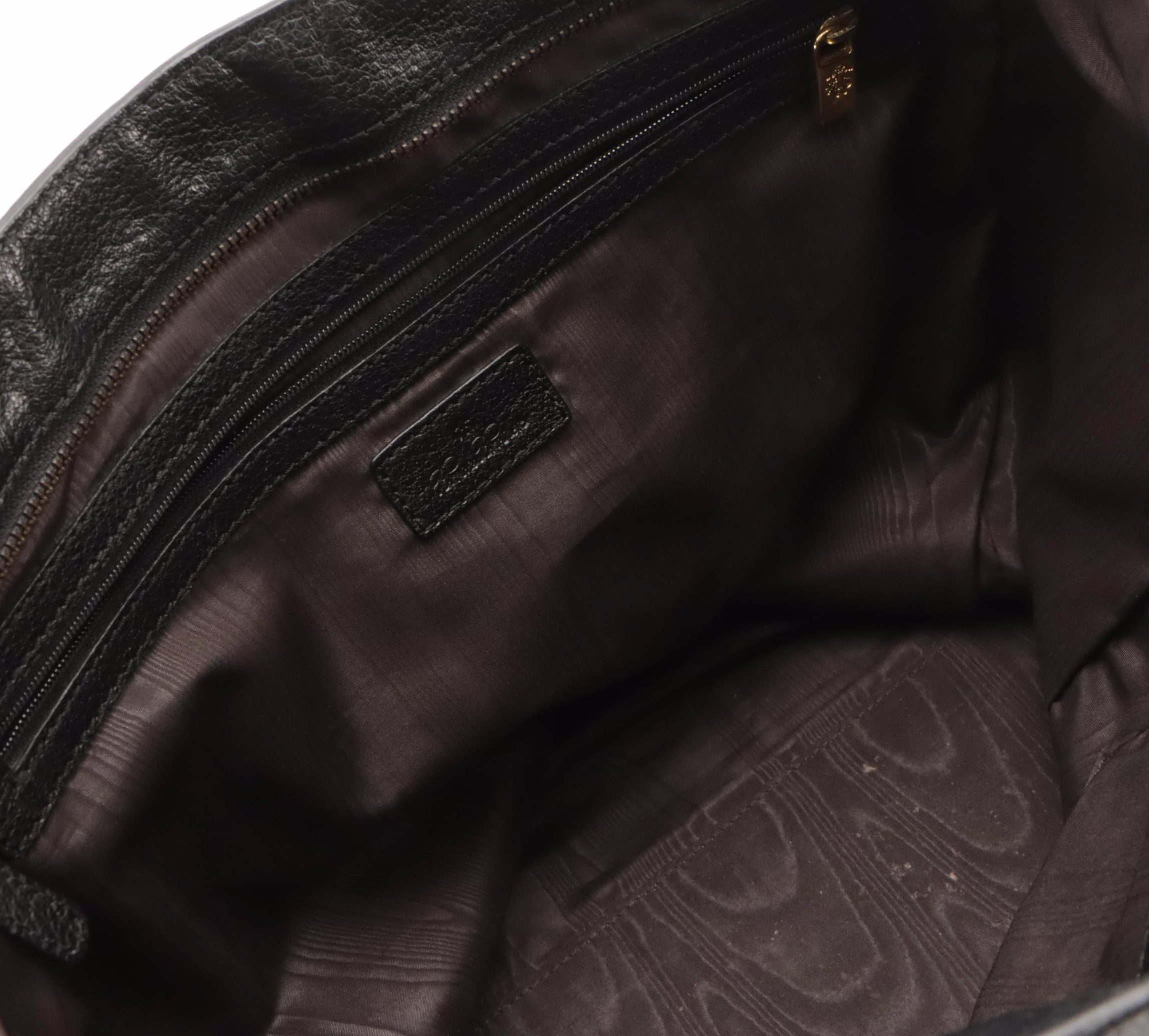 Ghurka Brown Leather Crossbody Bag and Brooks Brothers Black Leather Bag