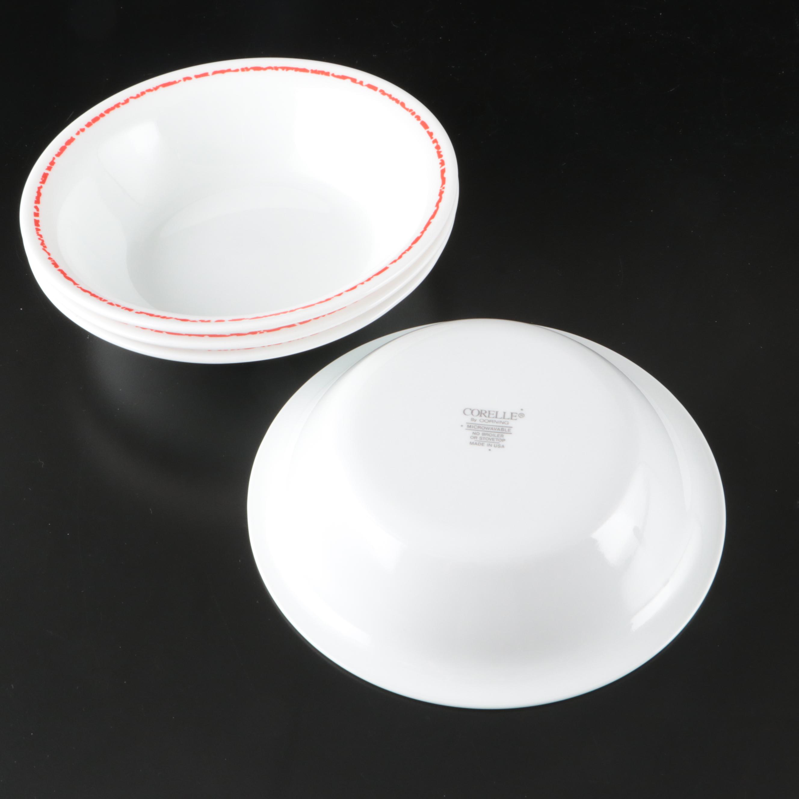 Corning "Corelle" and "Sponge Santa" Glass Tableware, Late 20th Century