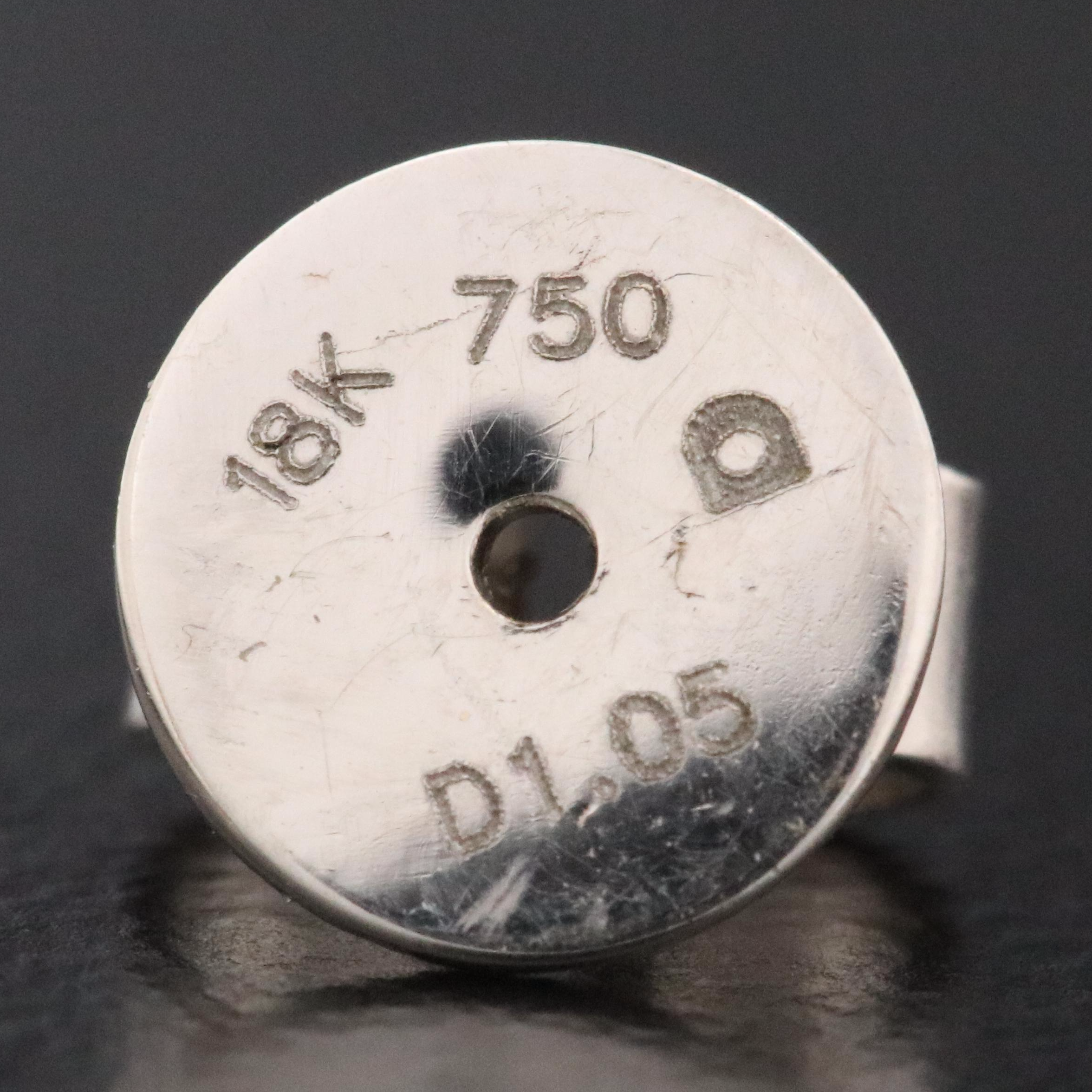 18K 2.10 CTW Diamond Earrings