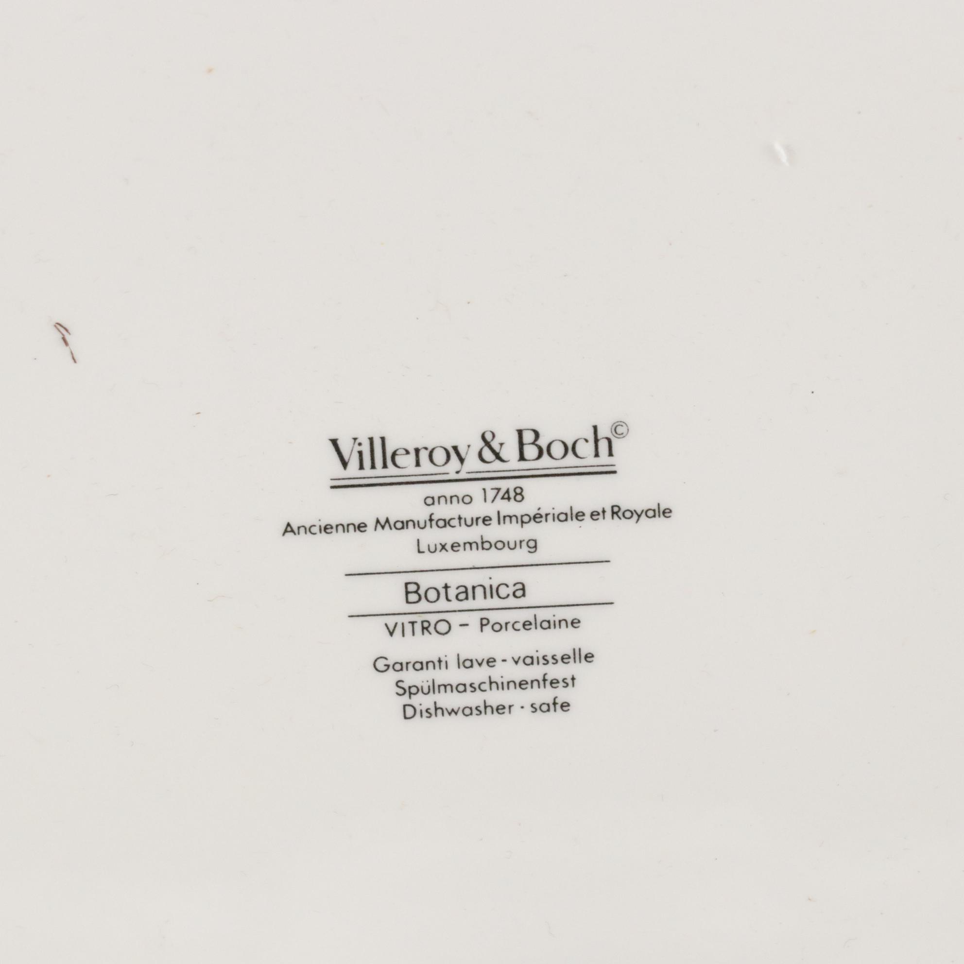 Villeroy & Boch "Botanica" Porcelain Cake Plate, Tea Service  and more