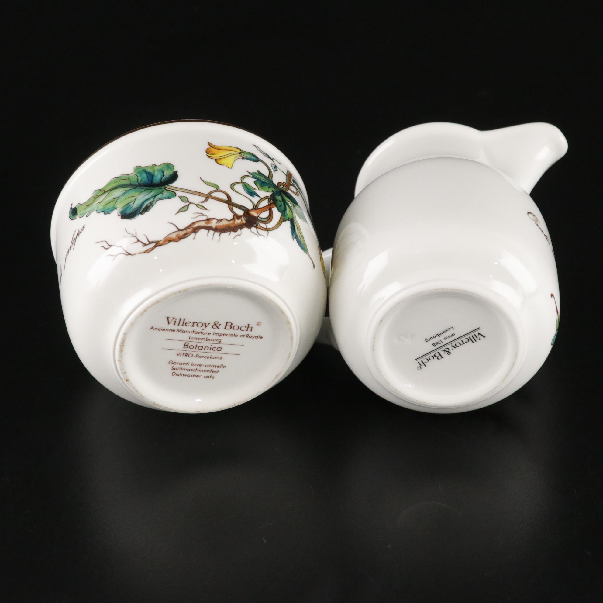 Villeroy & Boch "Botanica" Porcelain Cake Plate, Tea Service  and more