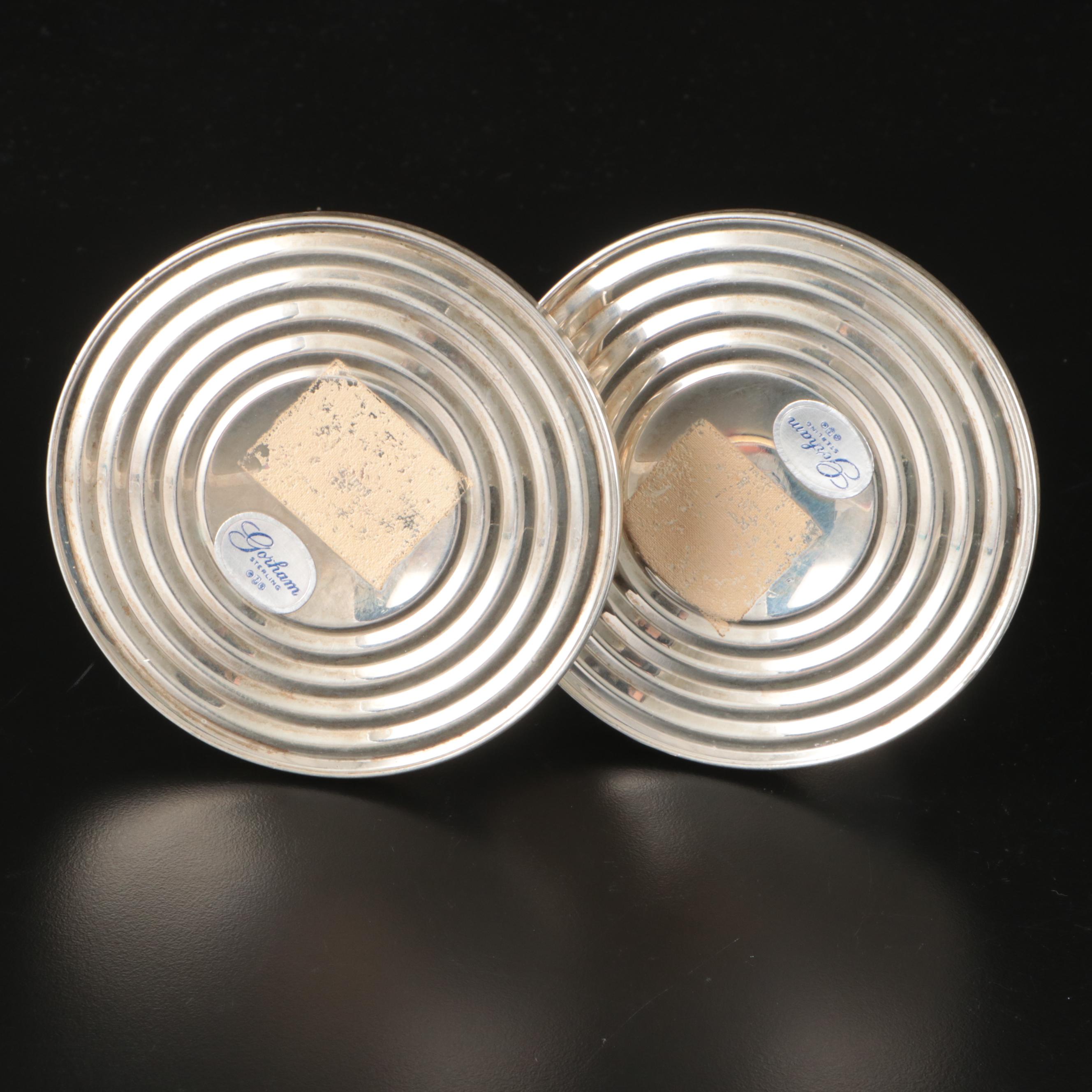 Gorham "Cambridge" Sterling Silver Candle Holders, Mid to Late 20th Century