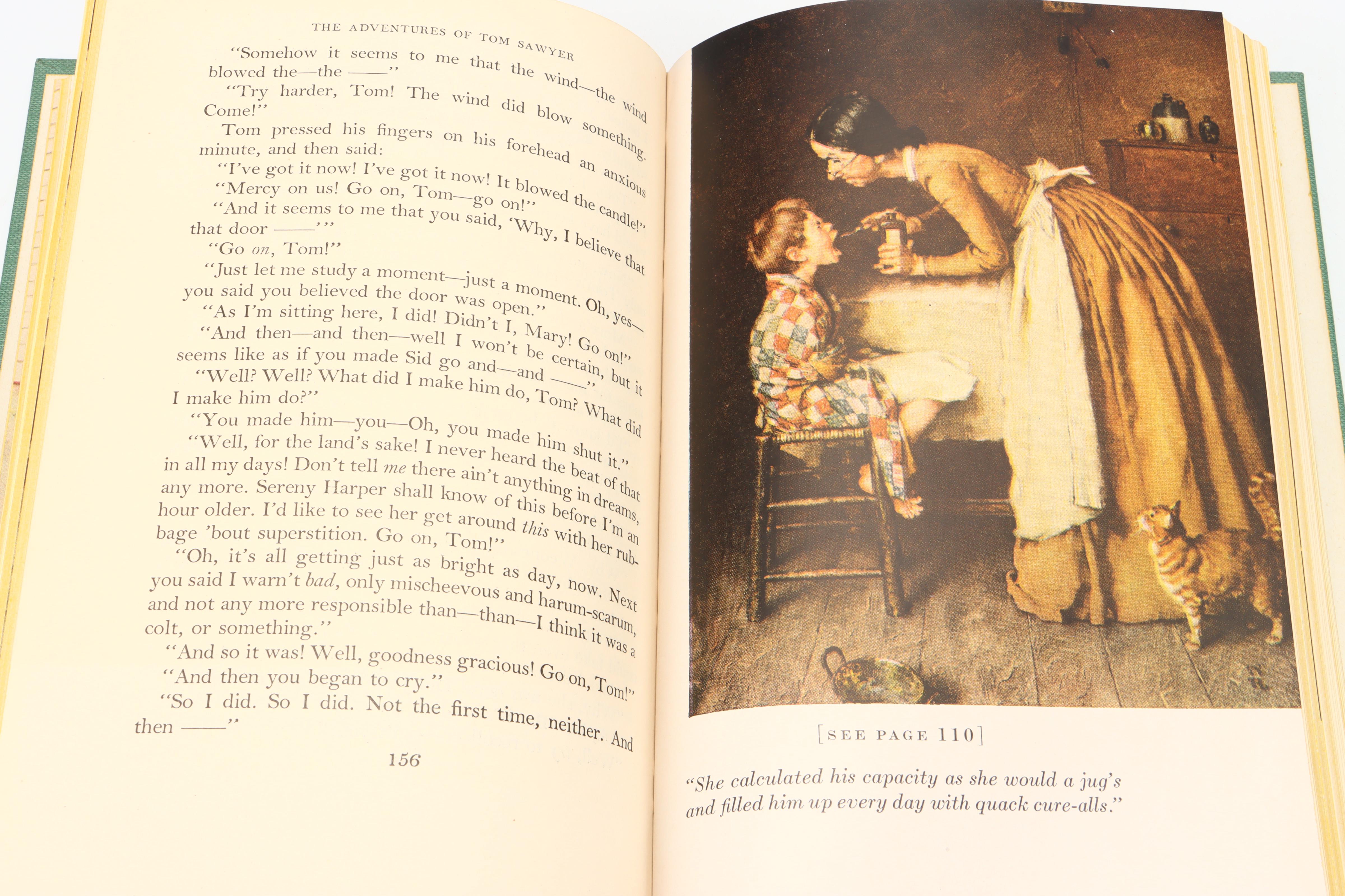 Norman Rockwell Illustrated "Tom Sawyer" by Mark Twain, 1936