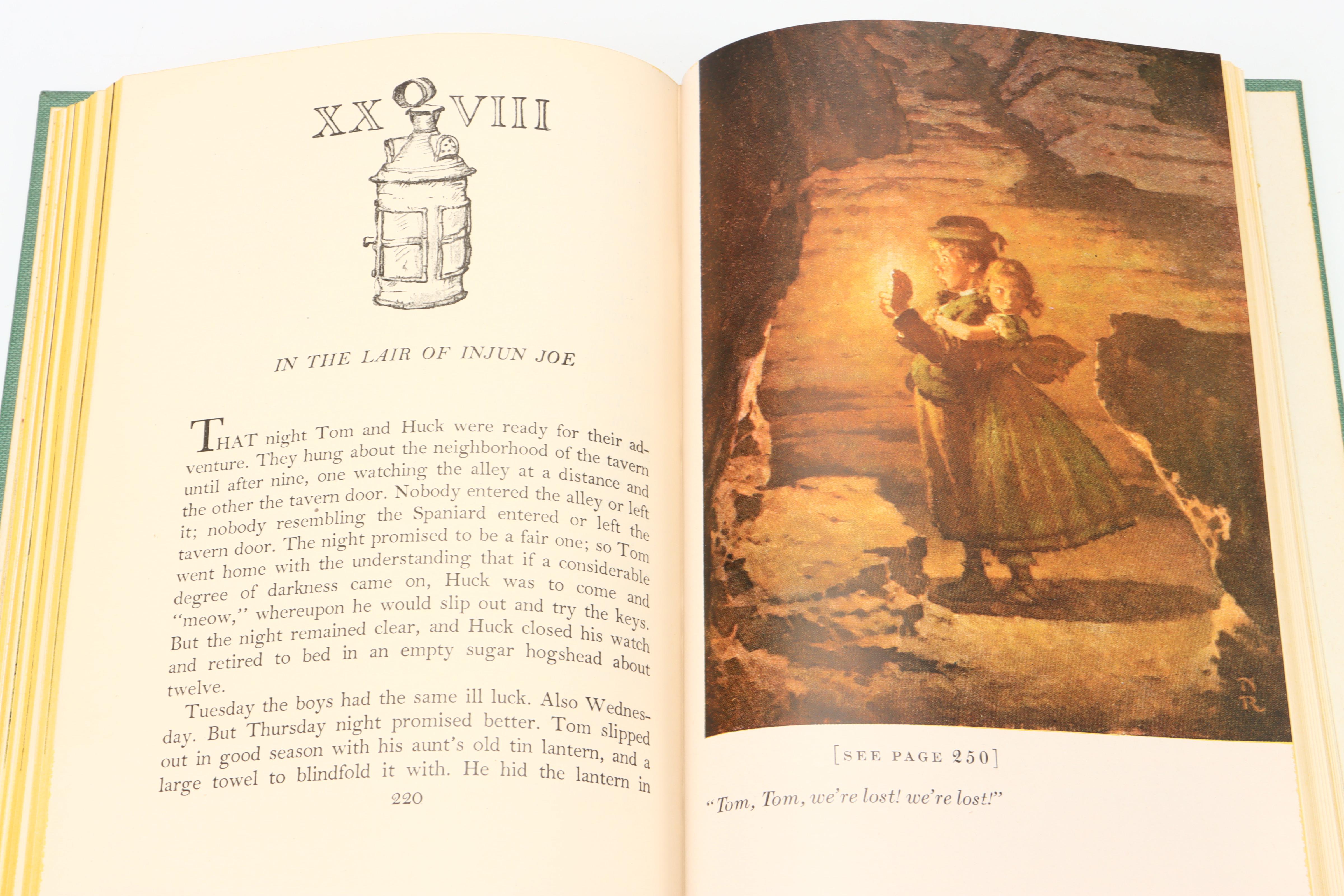 Norman Rockwell Illustrated "Tom Sawyer" by Mark Twain, 1936