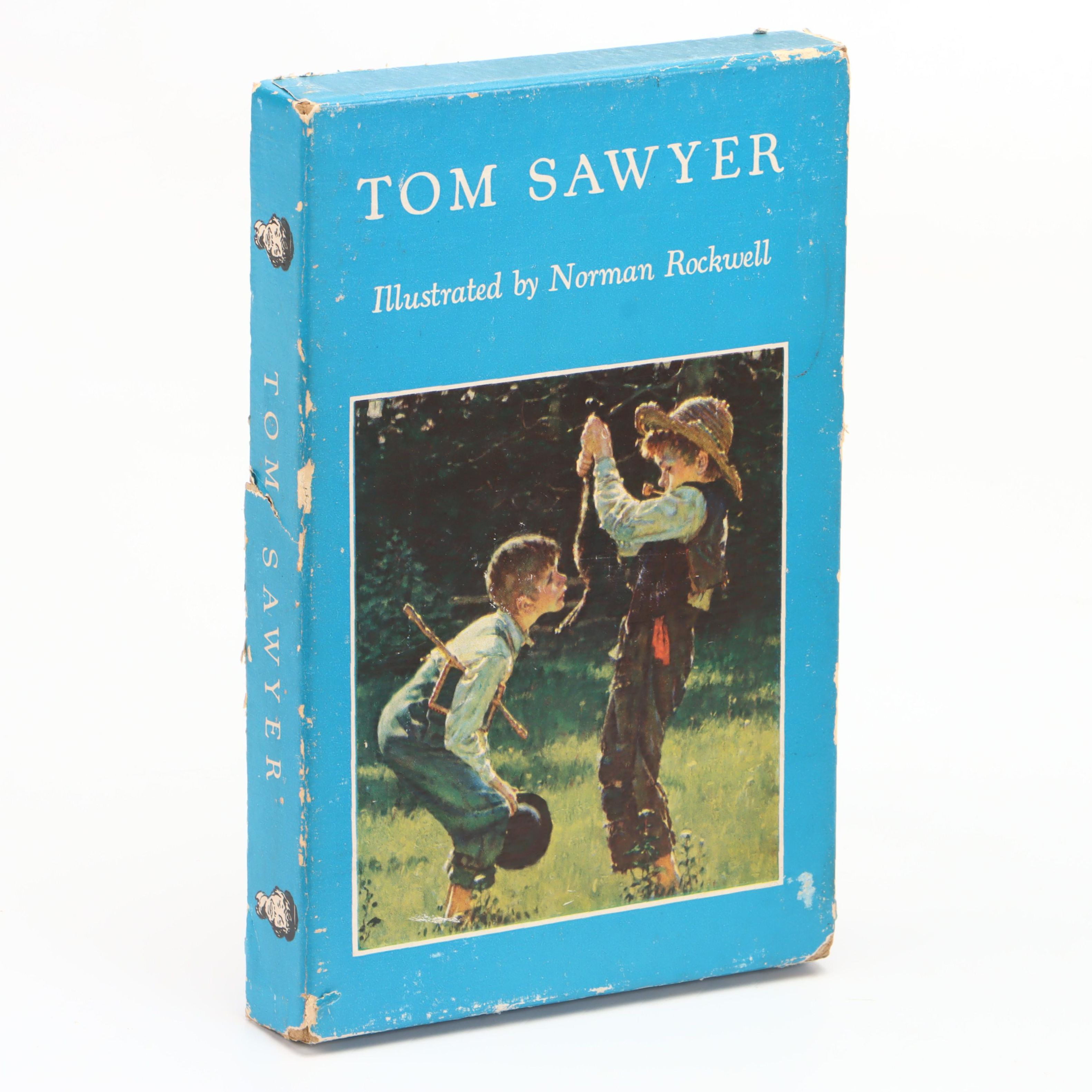 Norman Rockwell Illustrated "Tom Sawyer" by Mark Twain, 1936