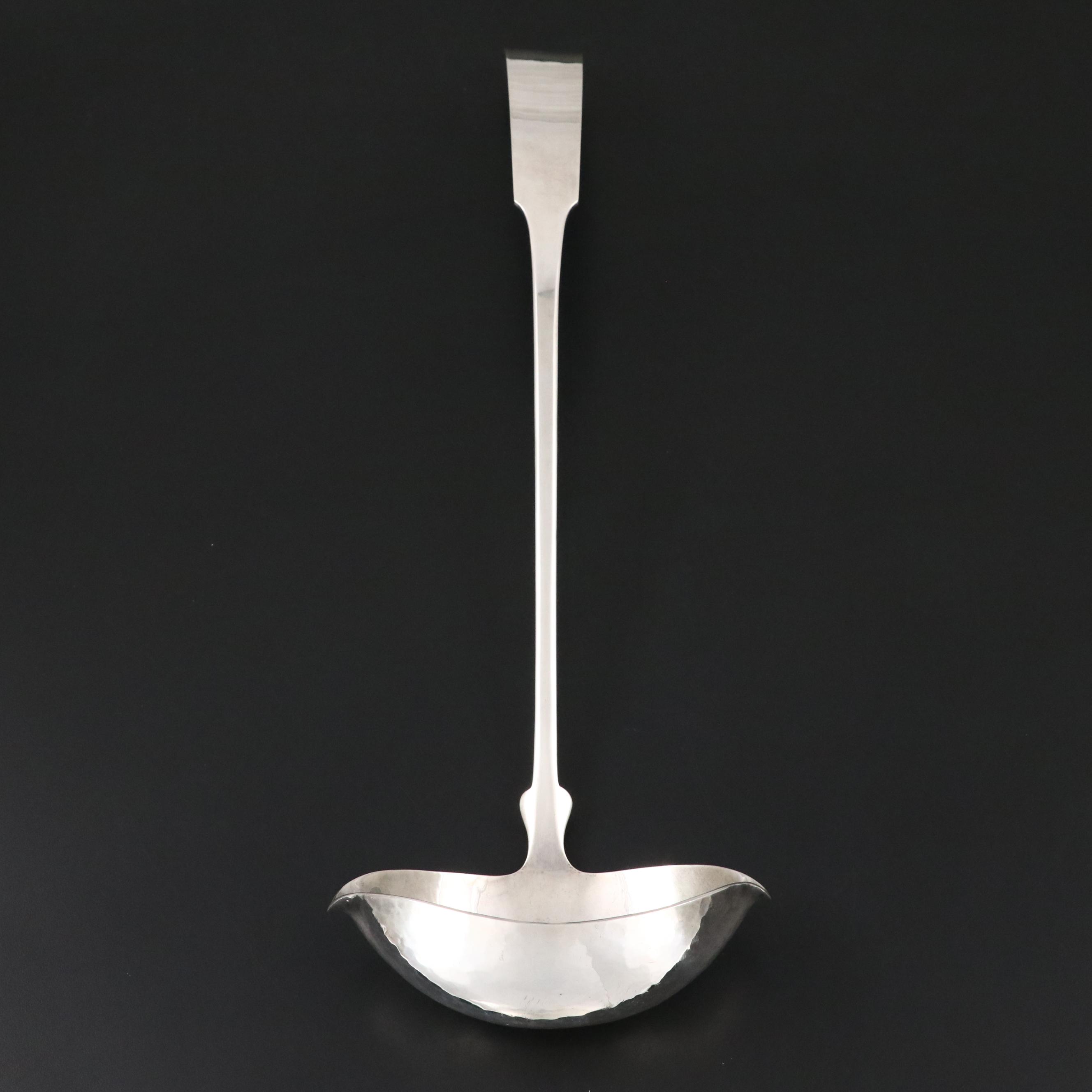 Porter Blanchard Sterling Silver Punch Ladle, 20th Century