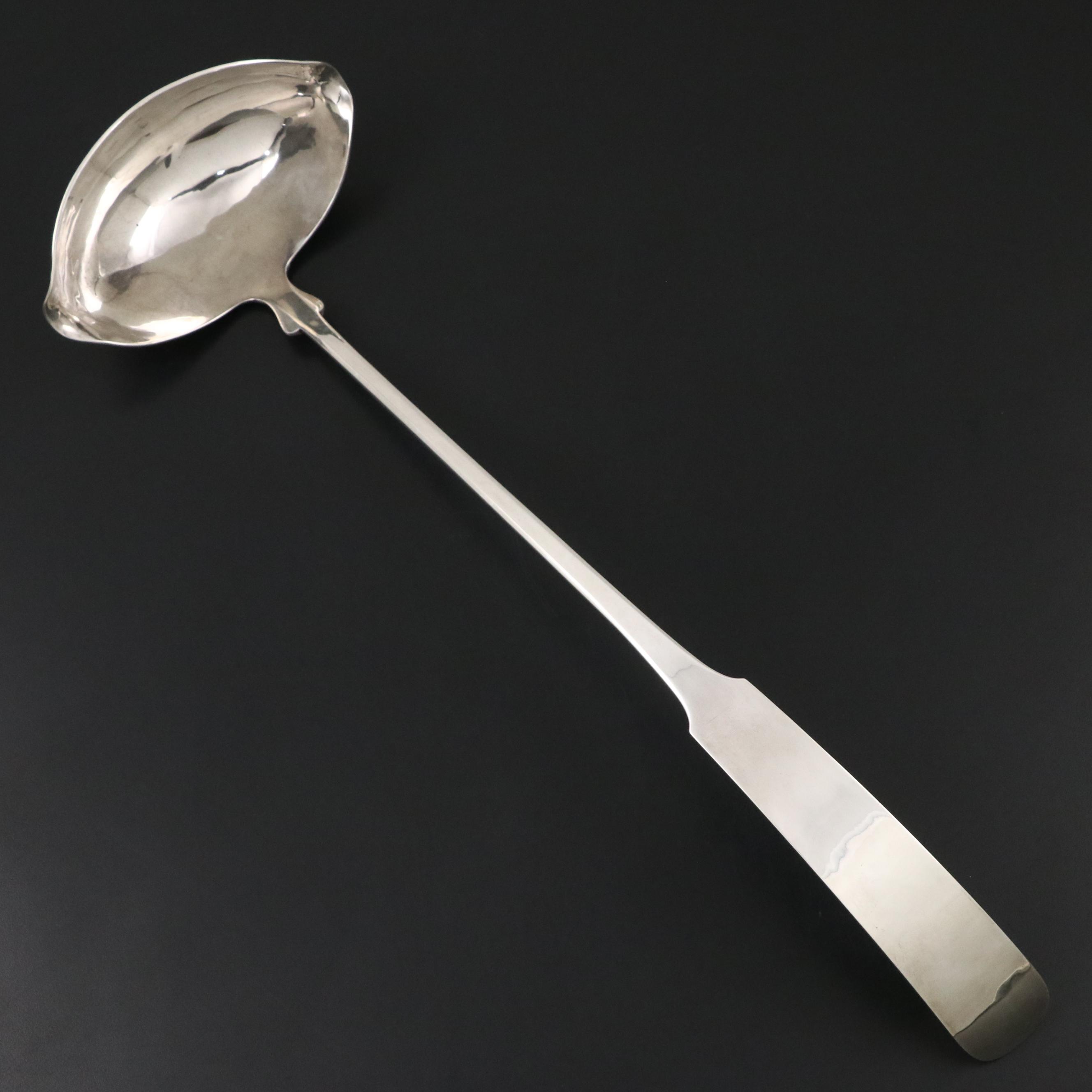 Porter Blanchard Sterling Silver Punch Ladle, 20th Century