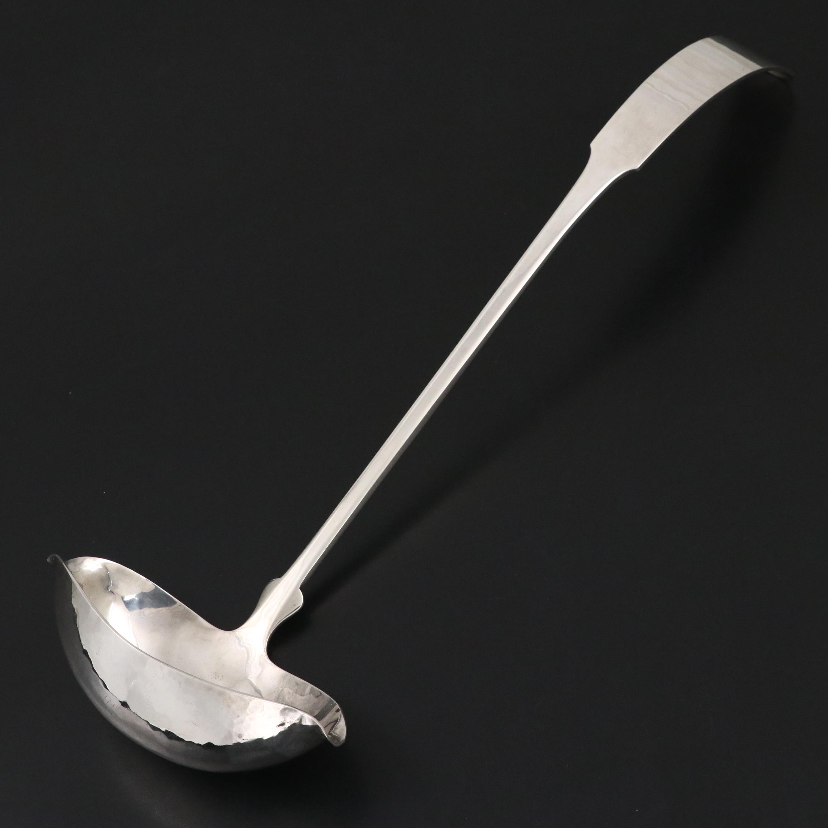 Porter Blanchard Sterling Silver Punch Ladle, 20th Century