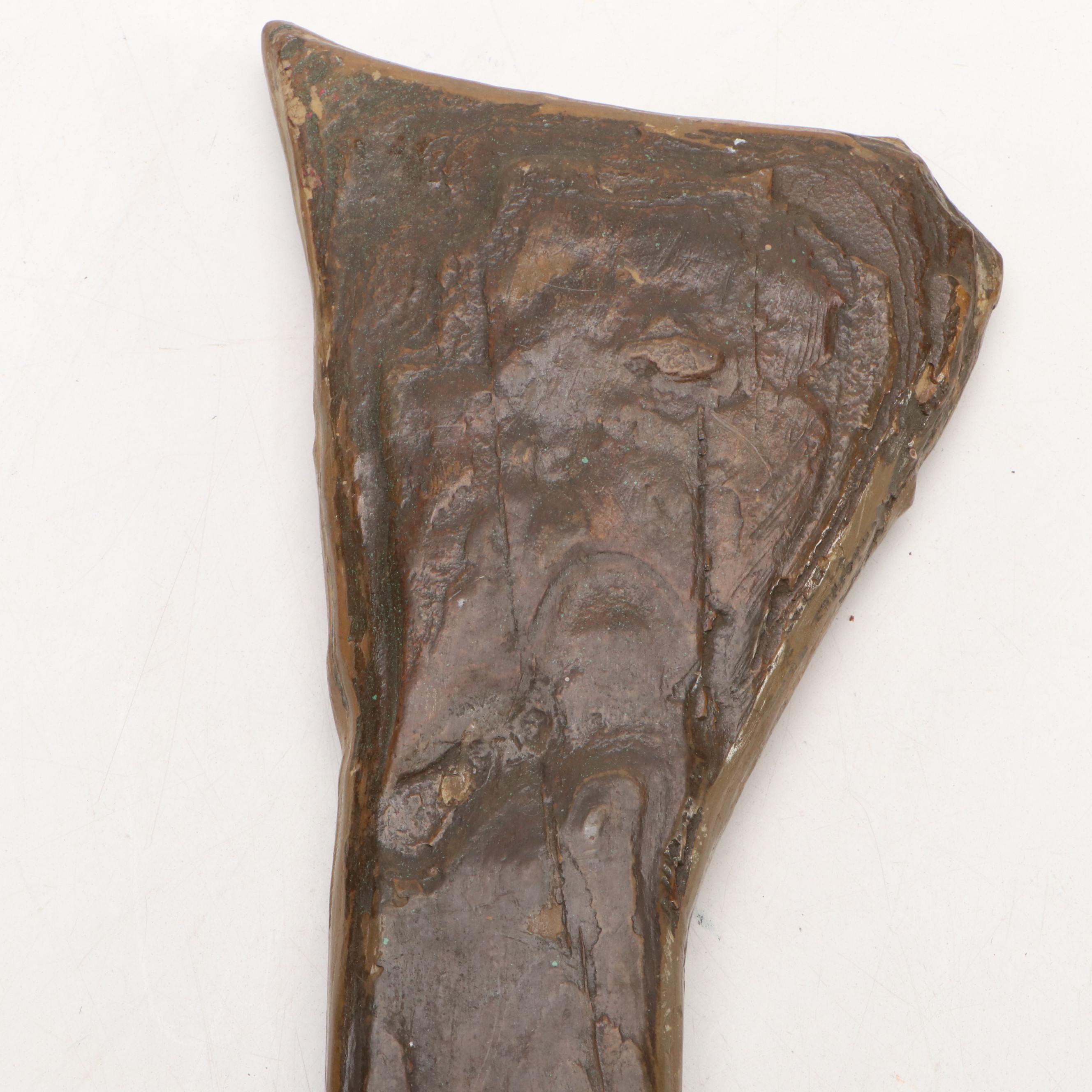 Native American Style Stone Tomahawk Head