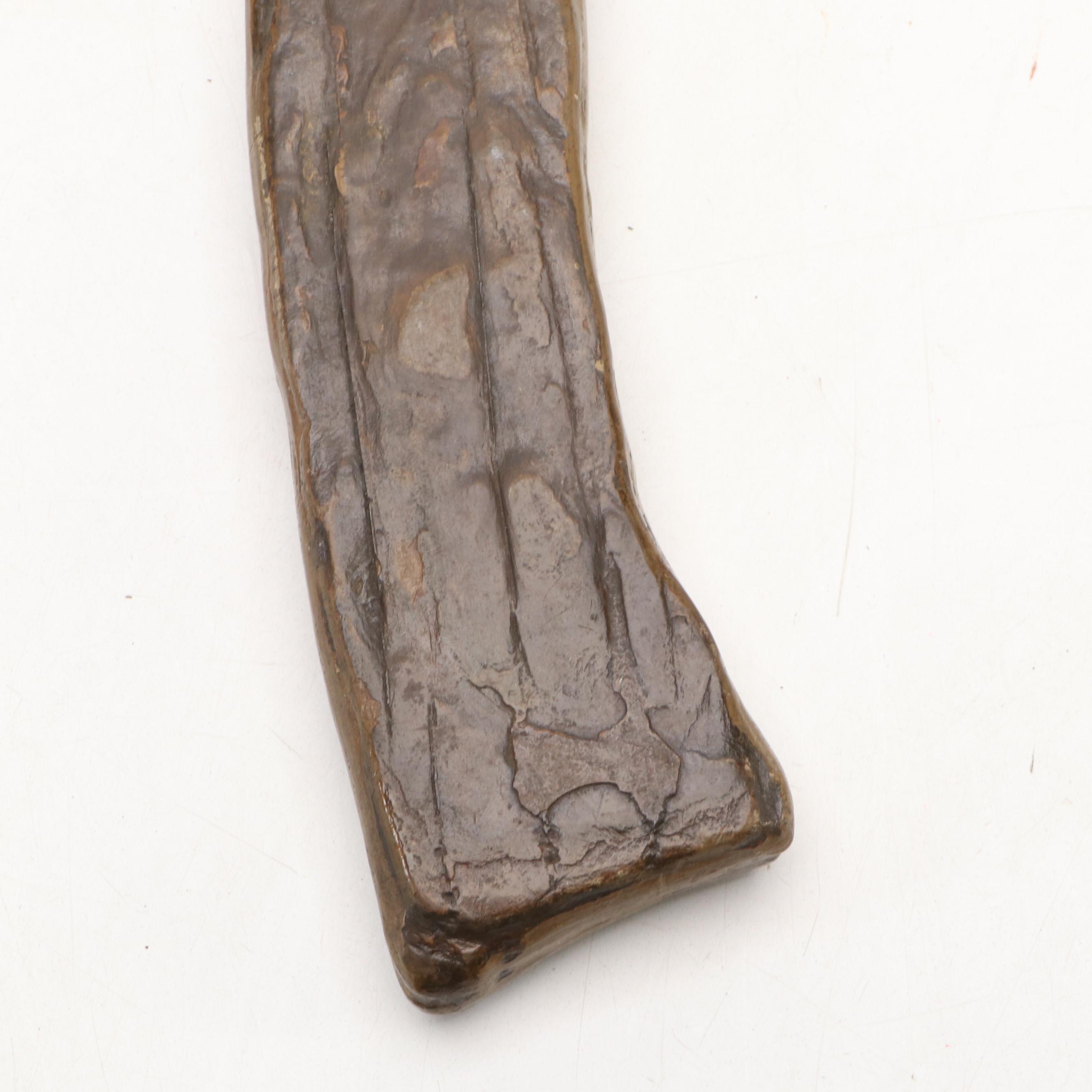 Native American Style Stone Tomahawk Head