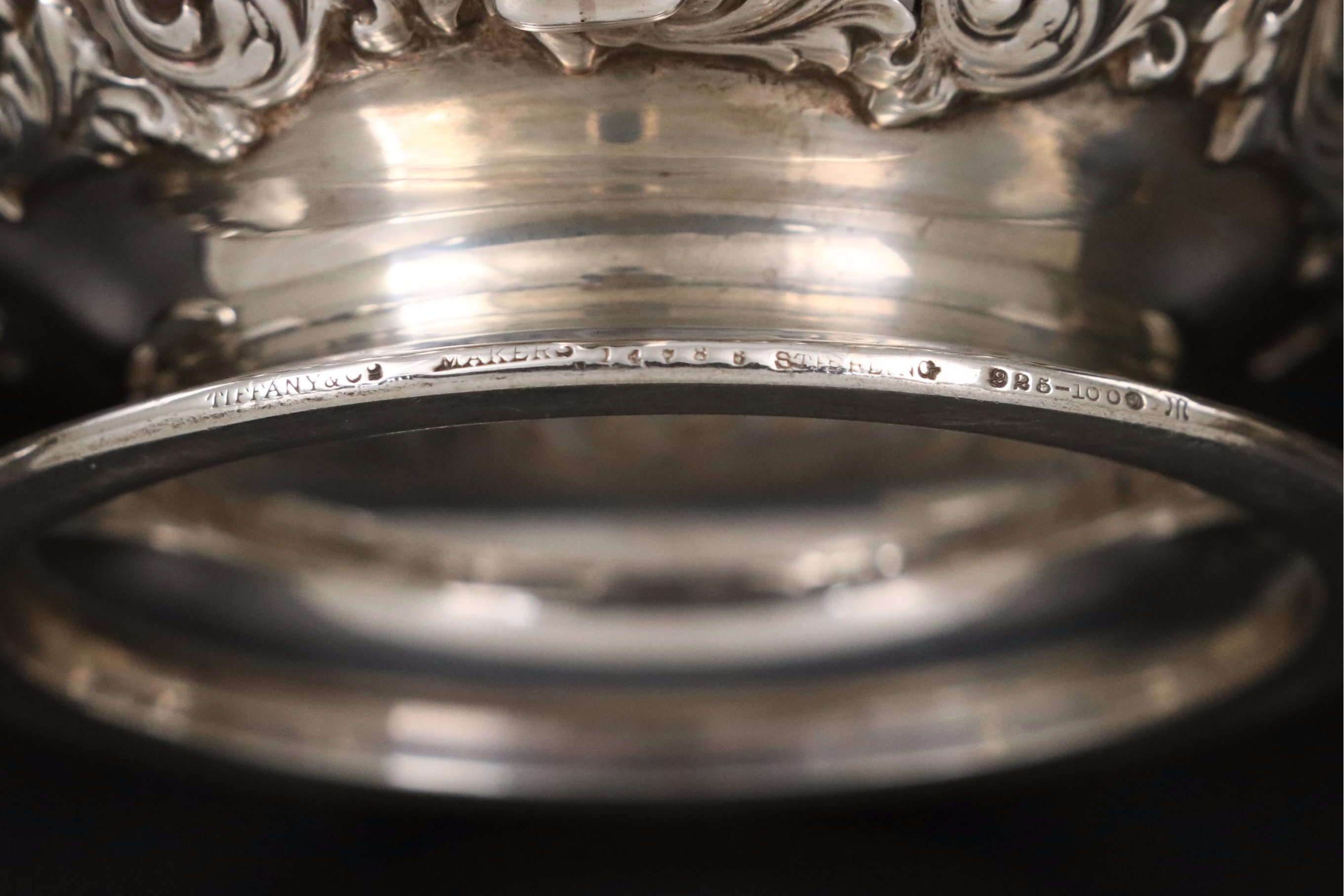 Tiffany & Co Sterling Silver Cups with Lenox Porcelain Liners, Early/Mid-20th C.