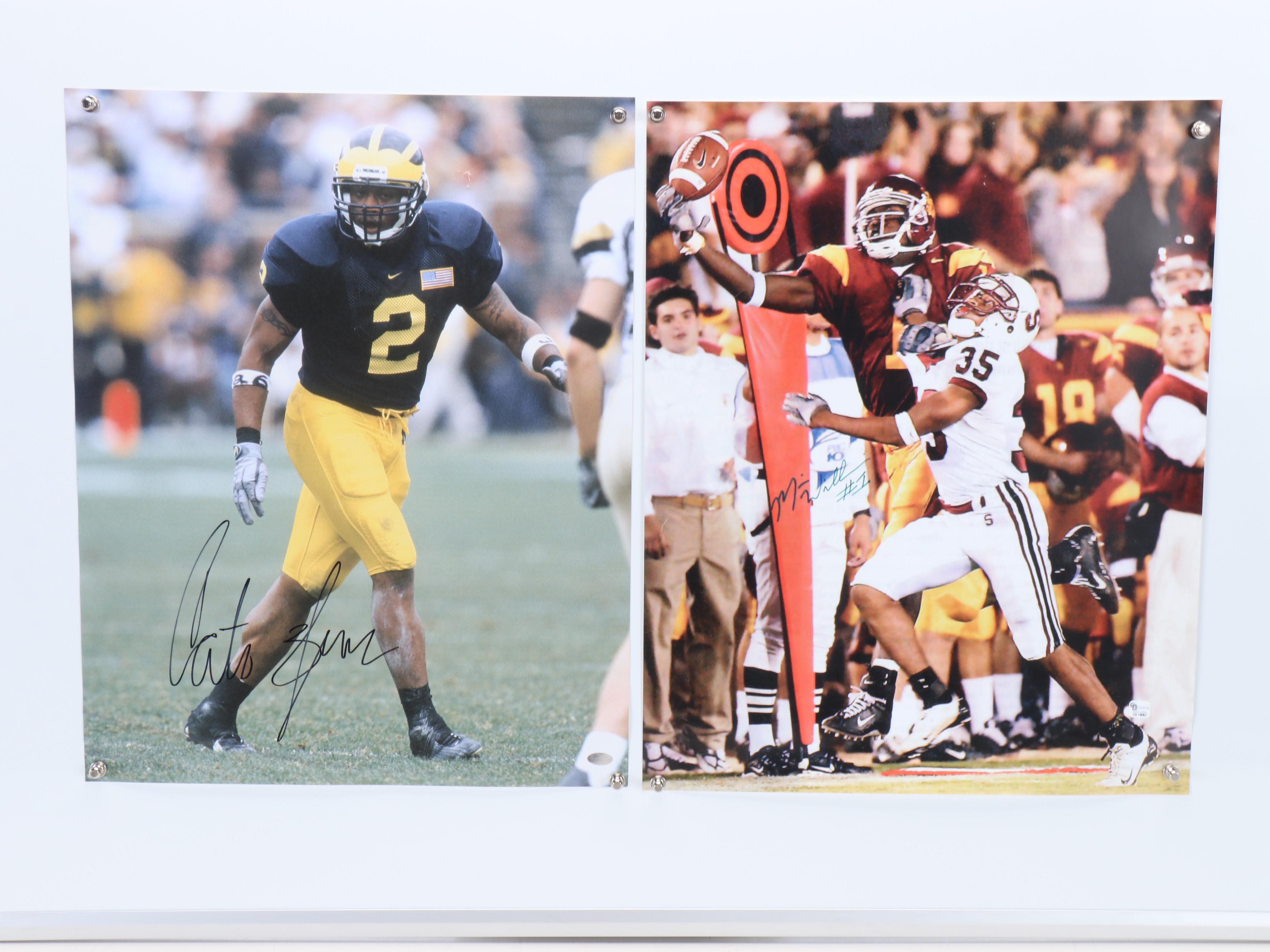 Eleven Sports Photo Prints and Posters, Some Signed