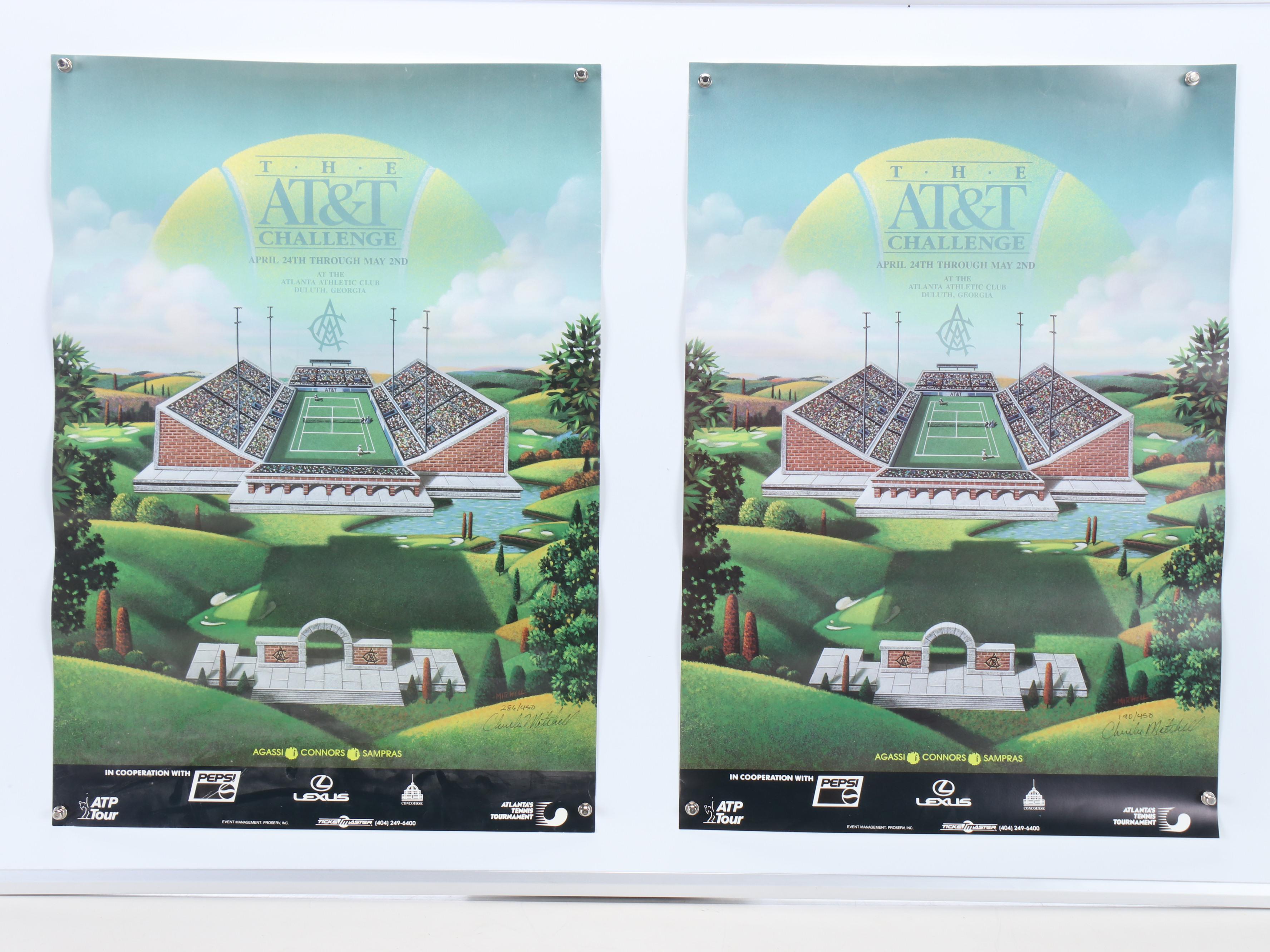 Eleven Sports Photo Prints and Posters, Some Signed