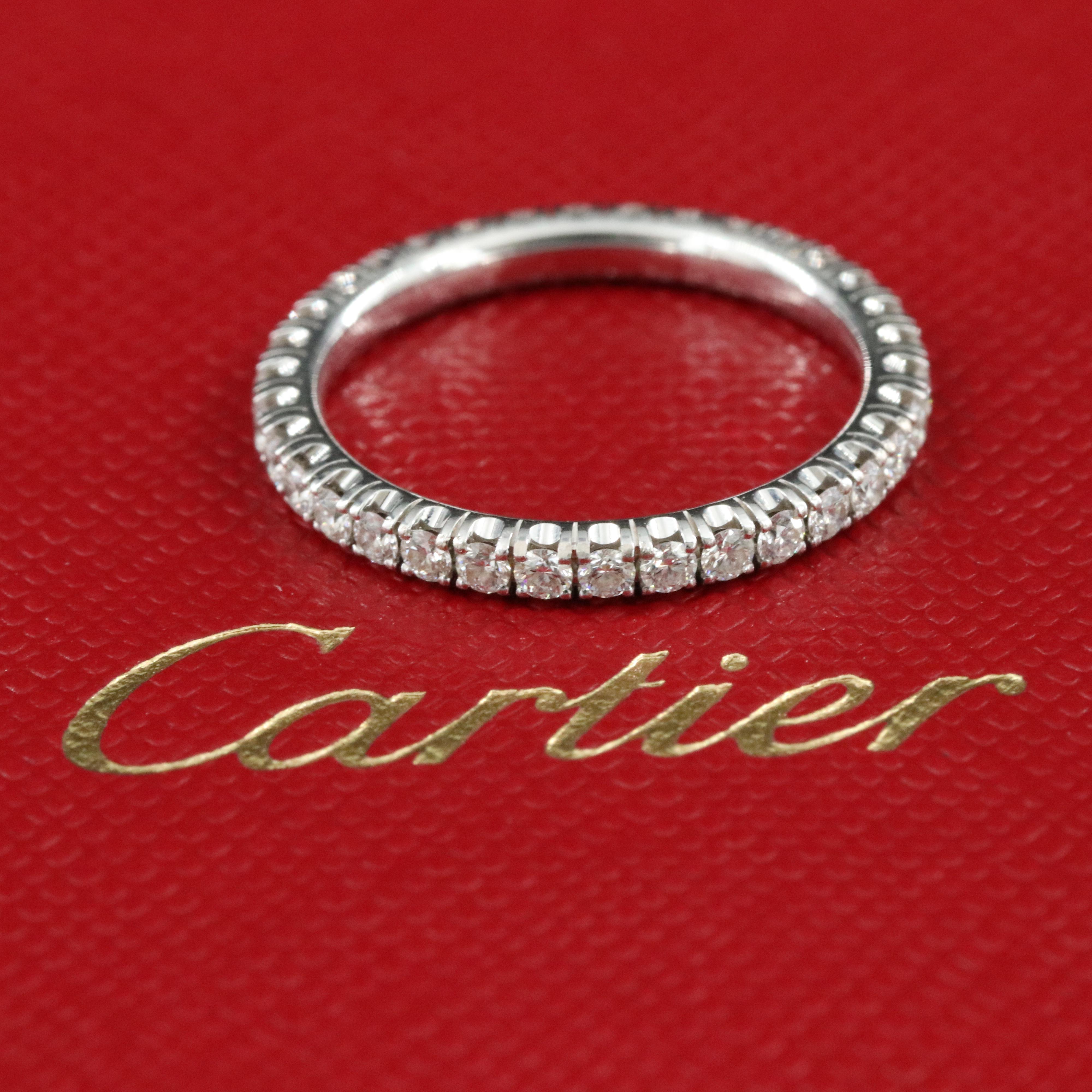 Cartier Étincelle de Cartier 18K 0.55 CTW Diamond Eternity Ring