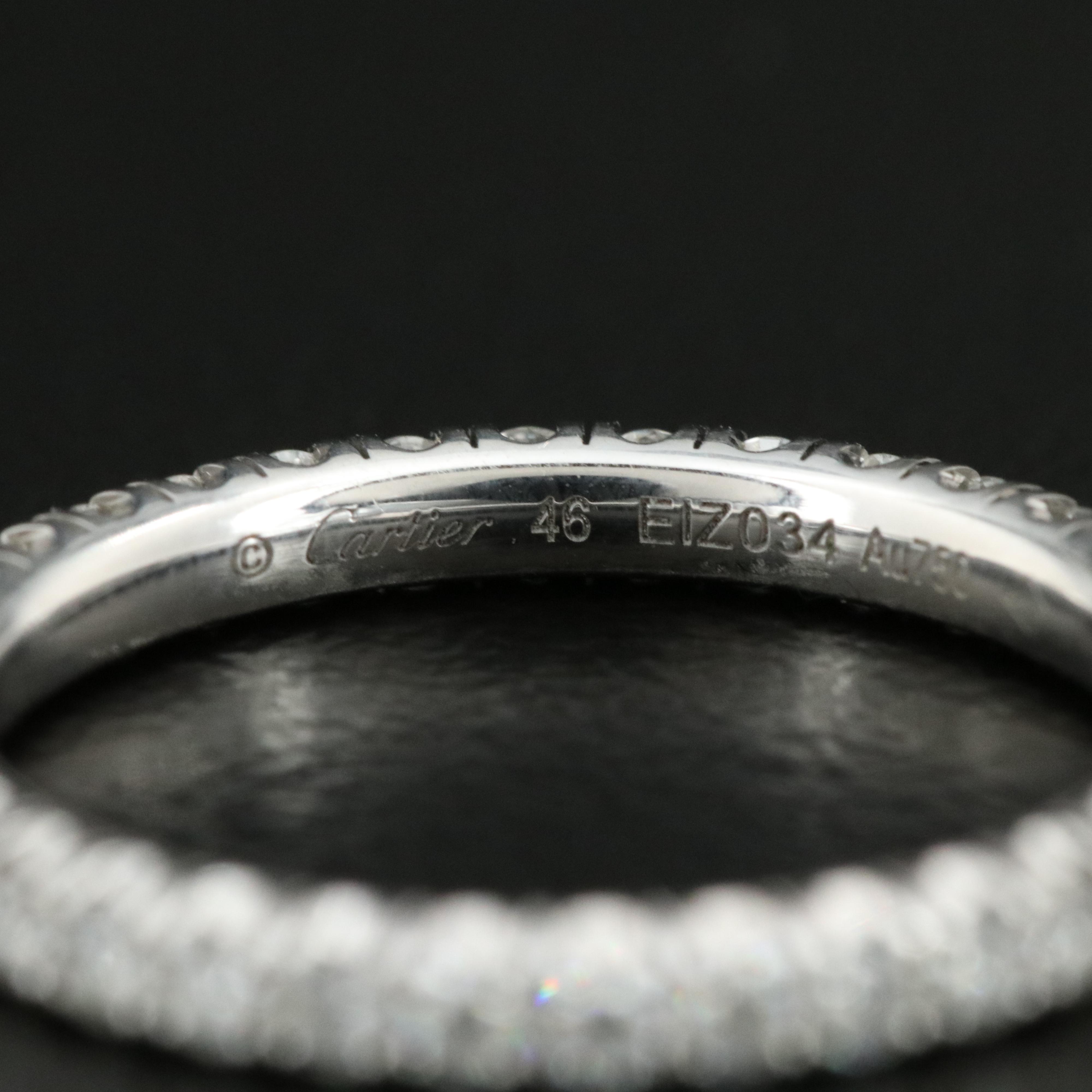 Cartier Étincelle de Cartier 18K 0.55 CTW Diamond Eternity Ring
