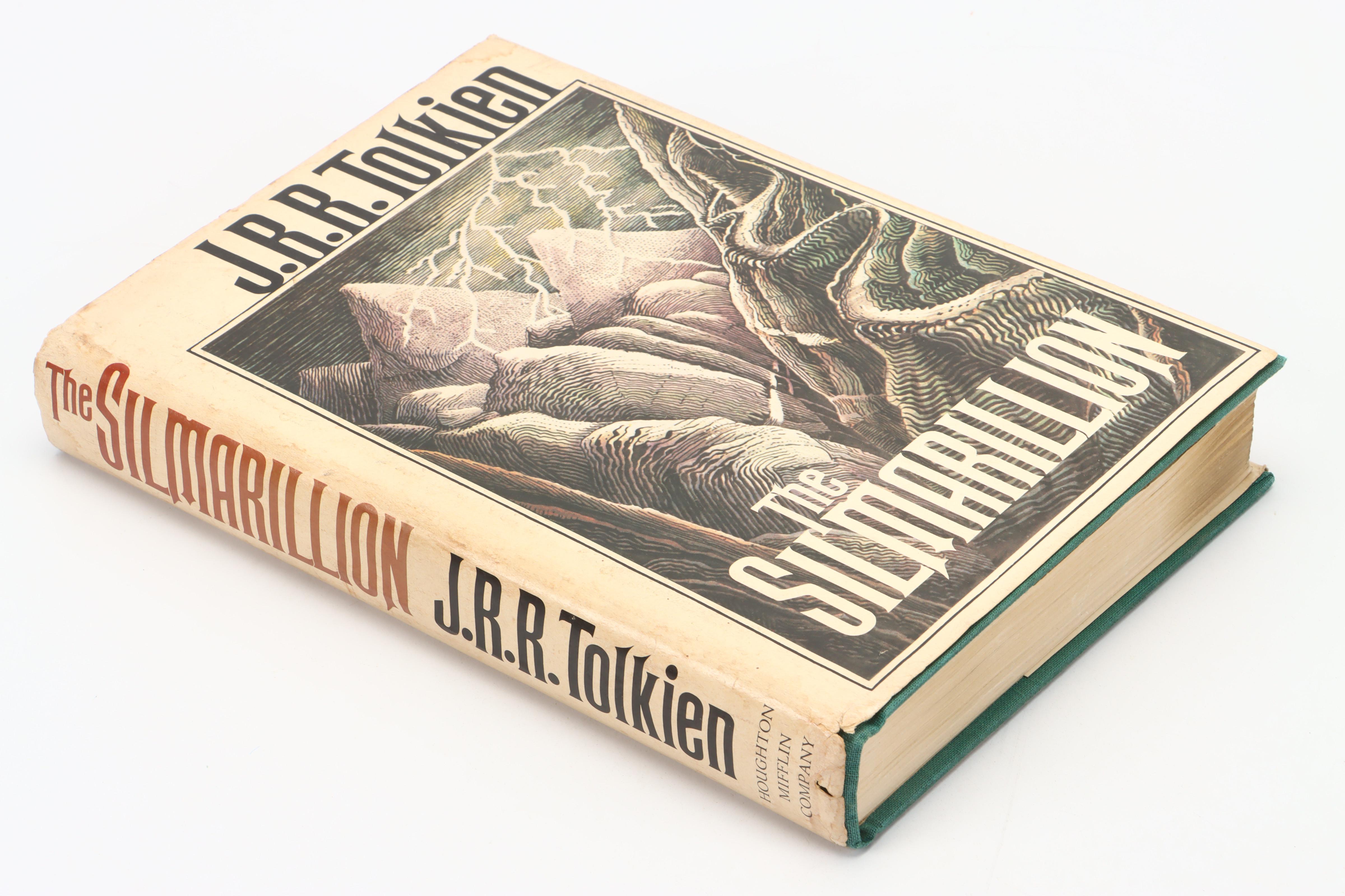 First American Printing "The Silmarillion" by J. R. R. Tolkien with Map, 1977