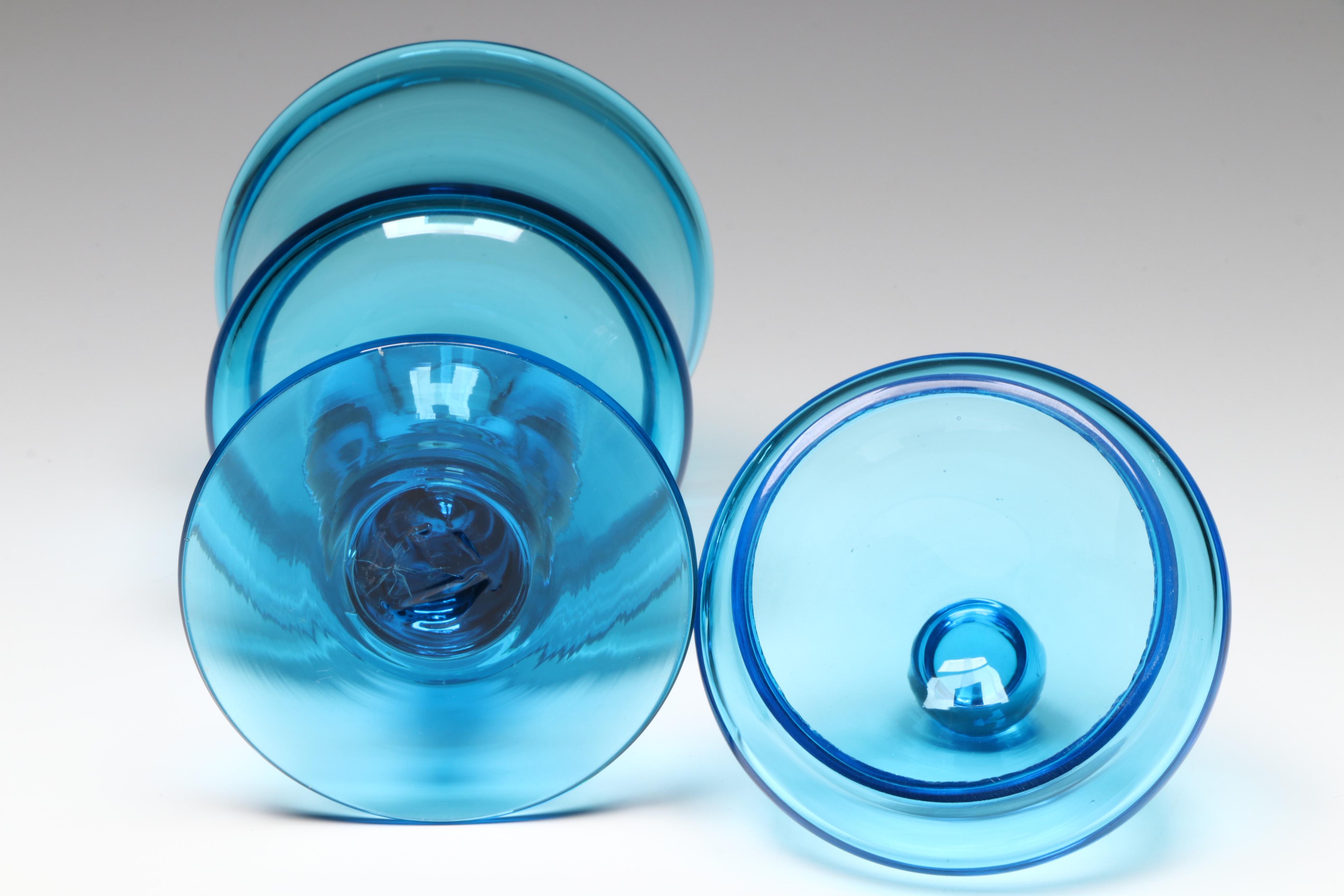 Swarovski Amethyst Crystal Butterfly Figurine with Glass Candy Dish and Snail