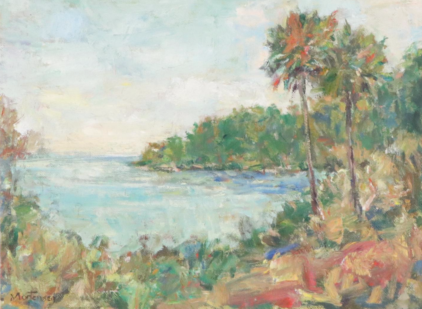 R. M. Mortensen Landscape Oil Painting, 2025