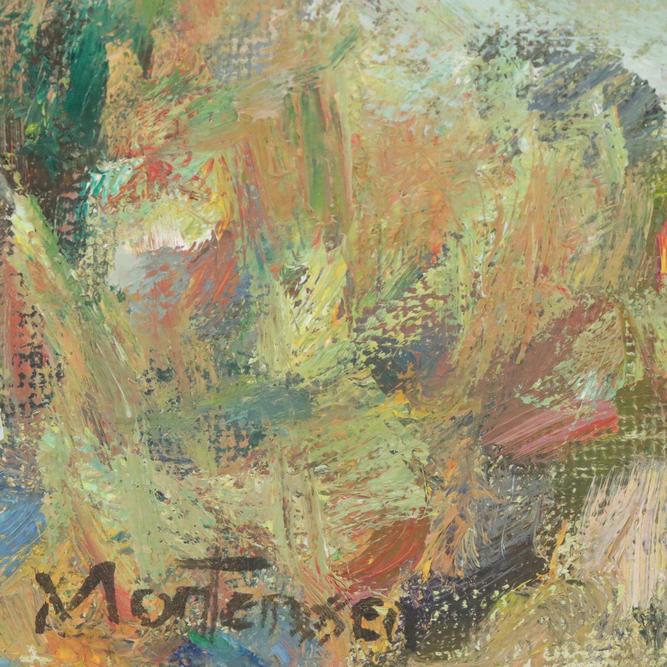 R. M. Mortensen Landscape Oil Painting, 2025