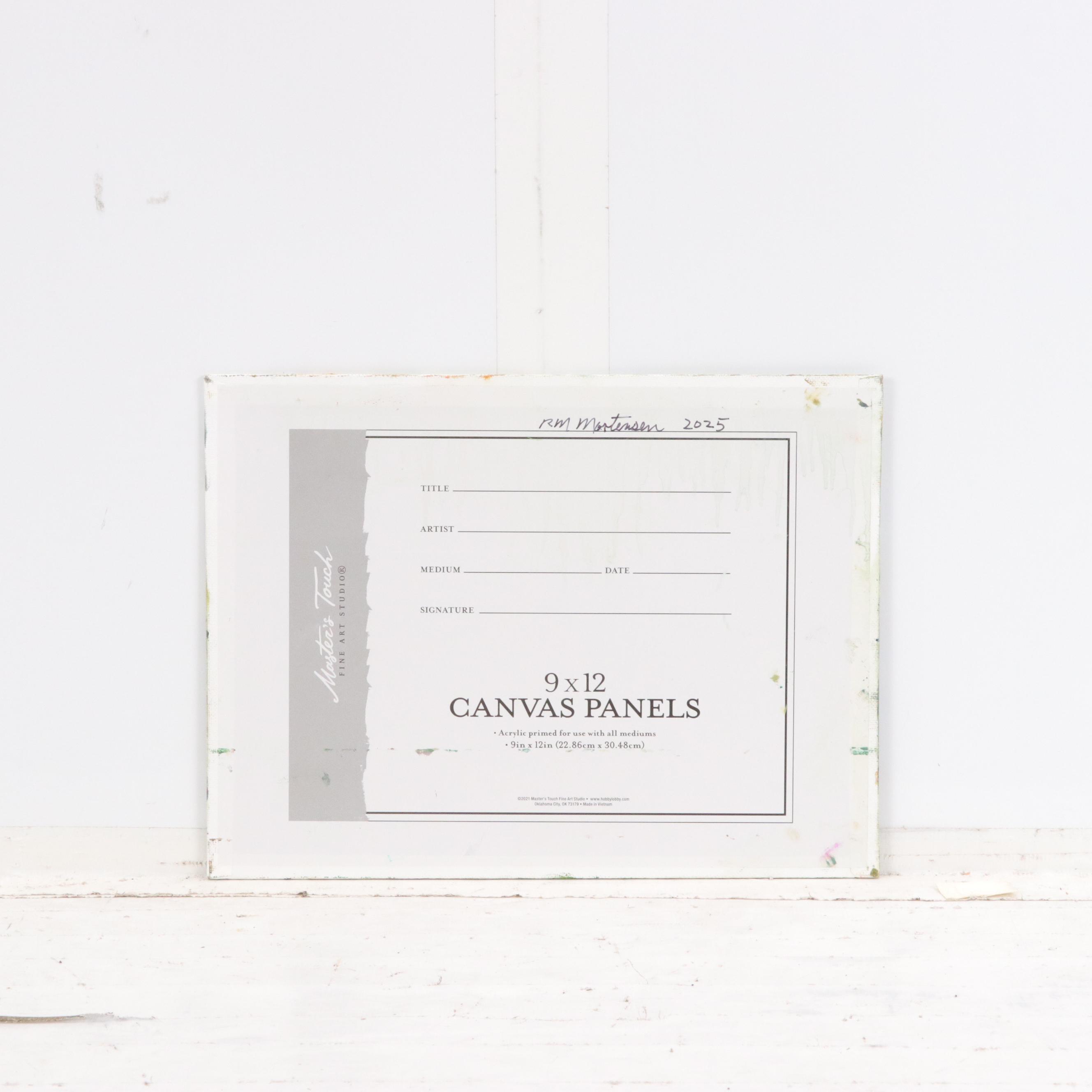 R. M. Mortensen Landscape Oil Painting, 2025