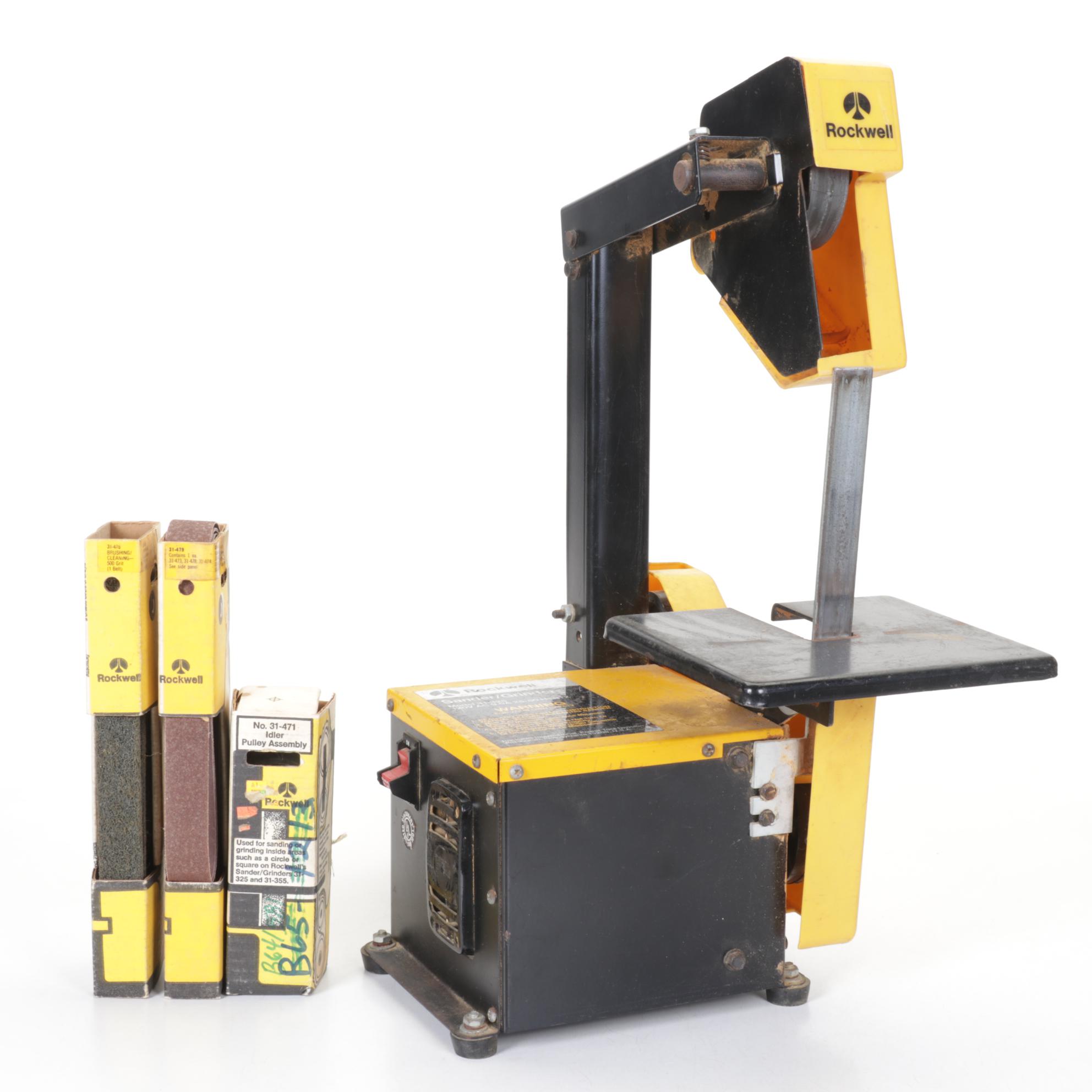 Rockwell 120V Belt Sander & Grinder